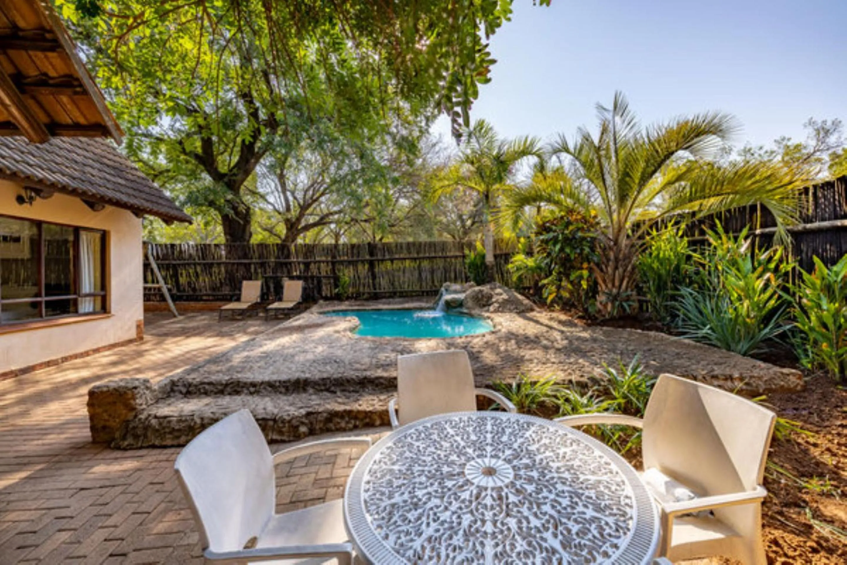 Patio in Pestana Kruger Lodge
