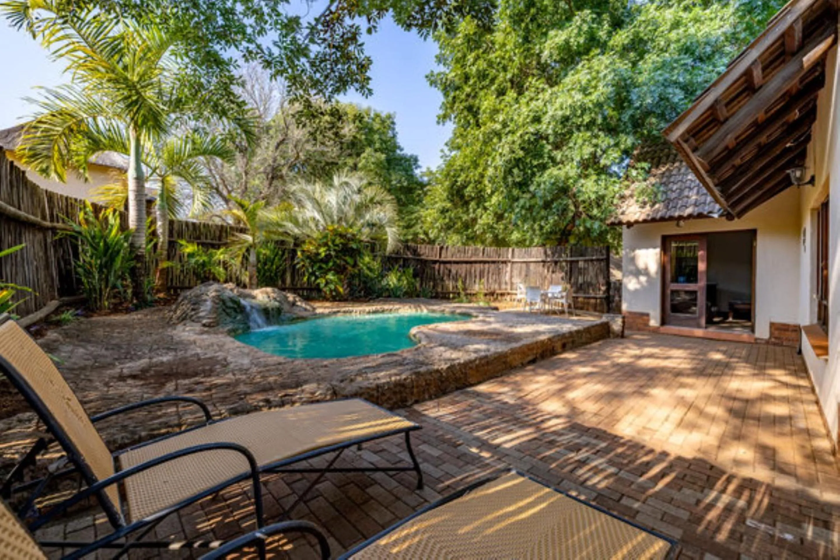 Patio in Pestana Kruger Lodge