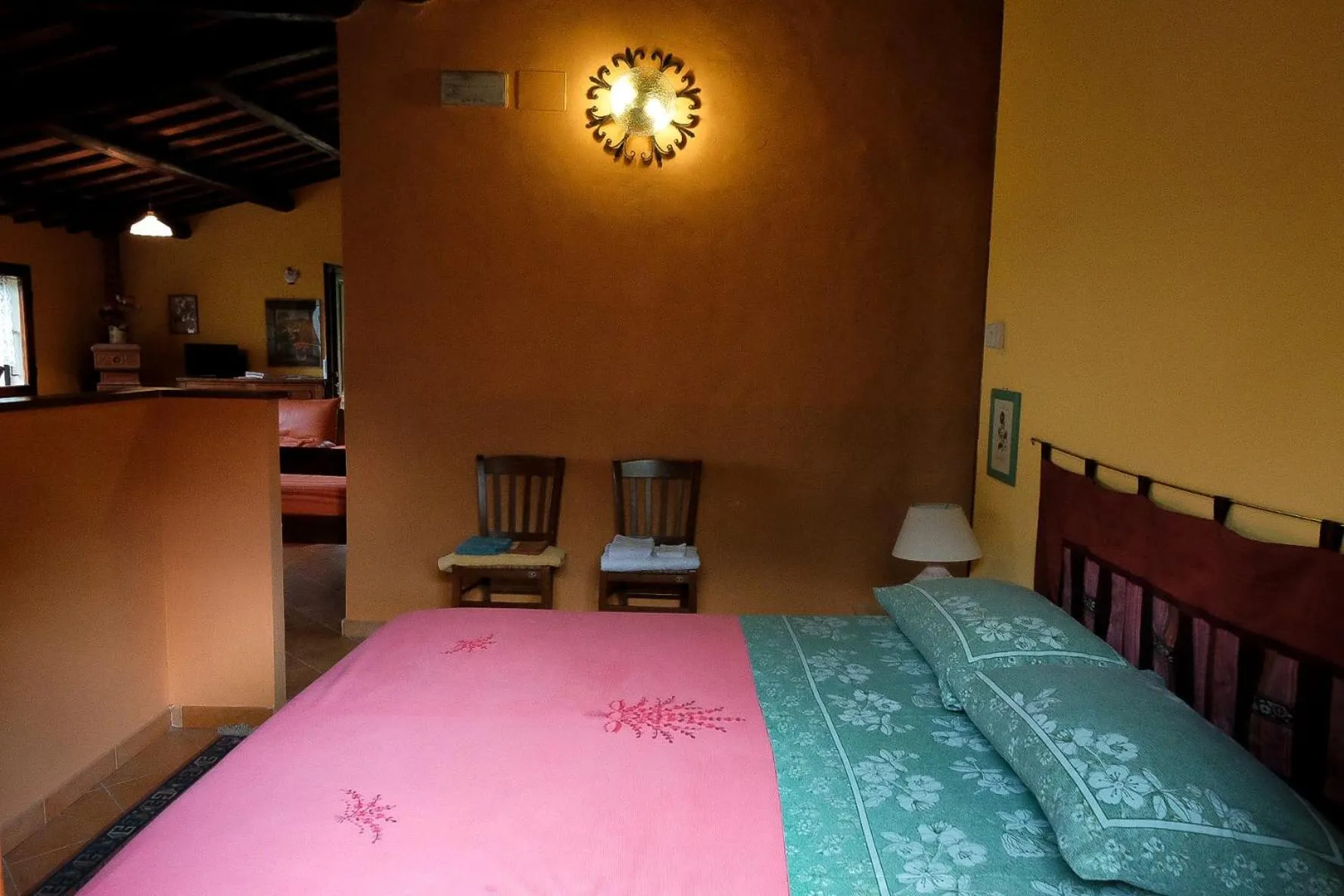 Bed in B&B Ca'del Gallo