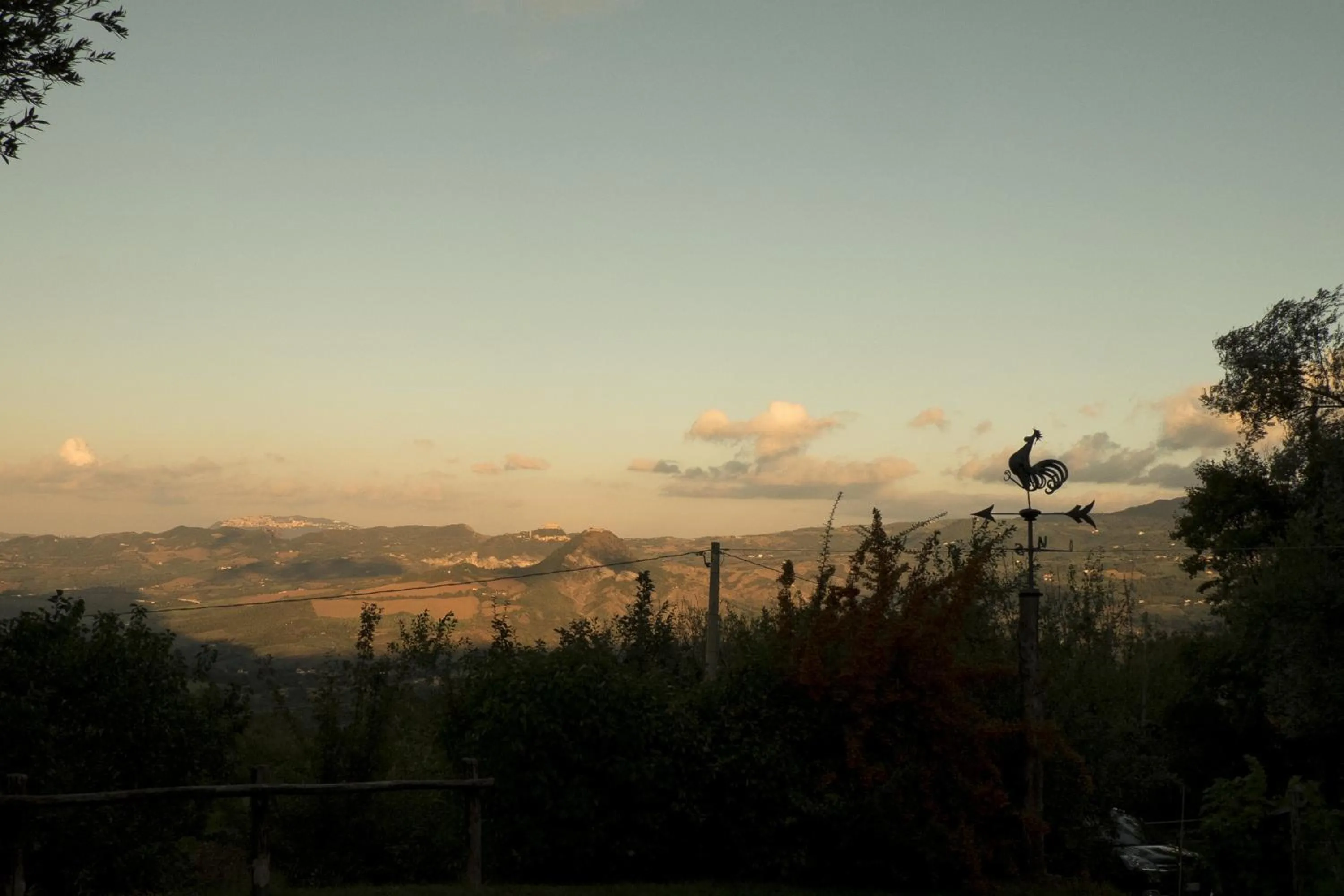 Landmark view in B&B Ca'del Gallo
