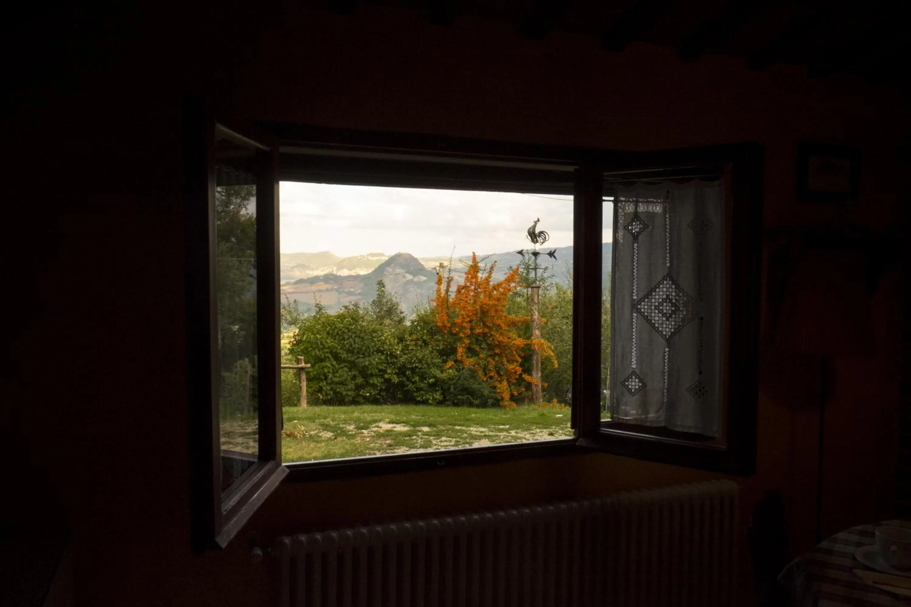 Mountain view in B&B Ca'del Gallo