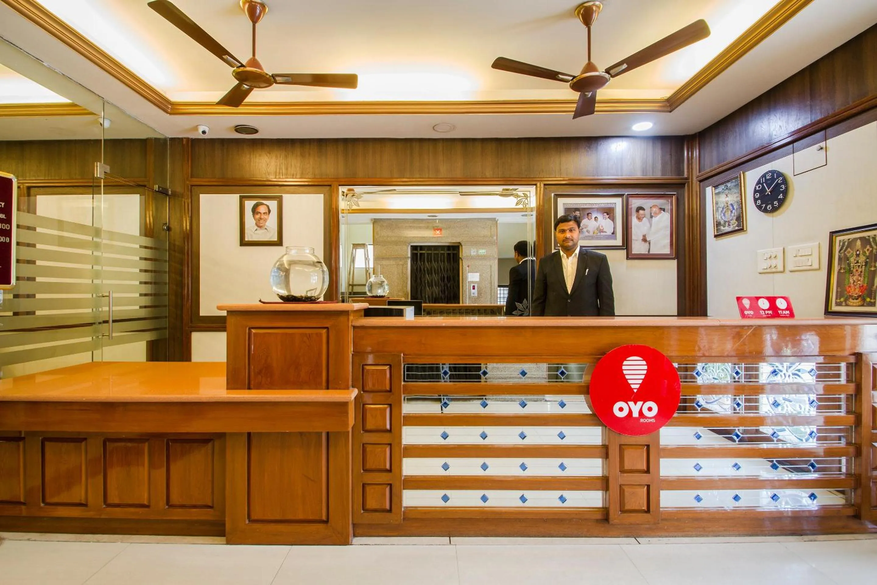 Lobby or reception in Hotel O Surya Residency