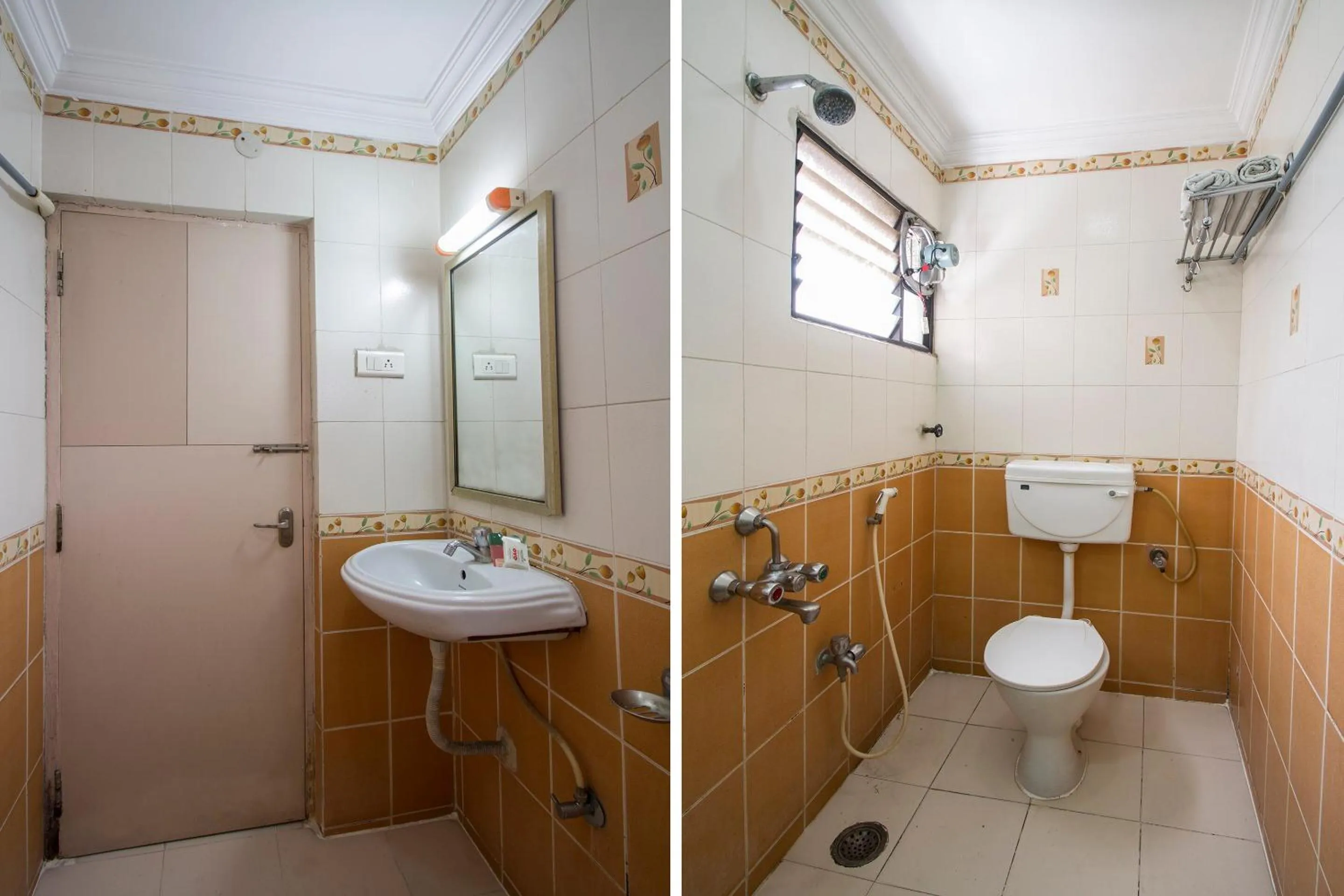 Bathroom in Hotel O Surya Residency
