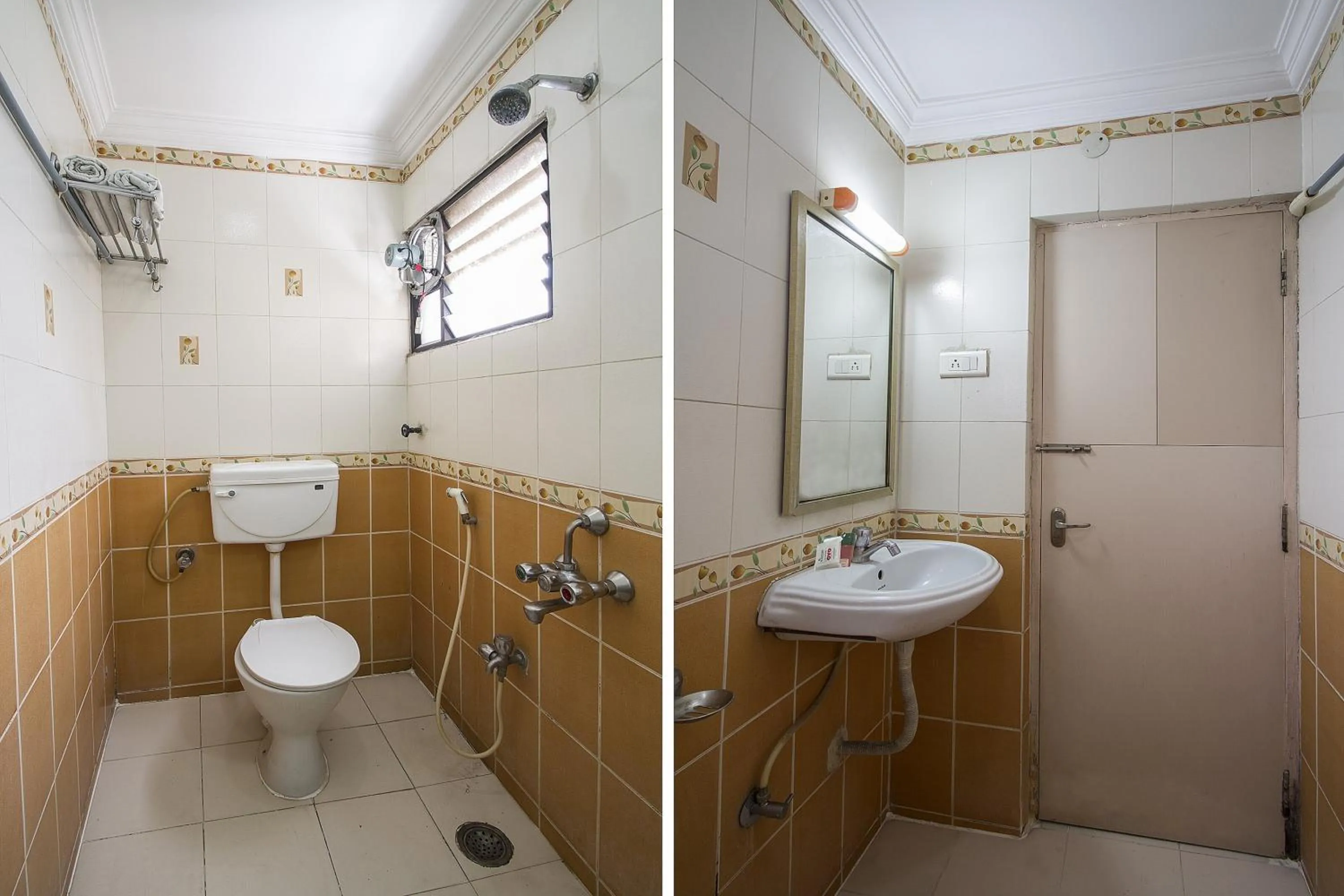 Bathroom in Hotel O Surya Residency