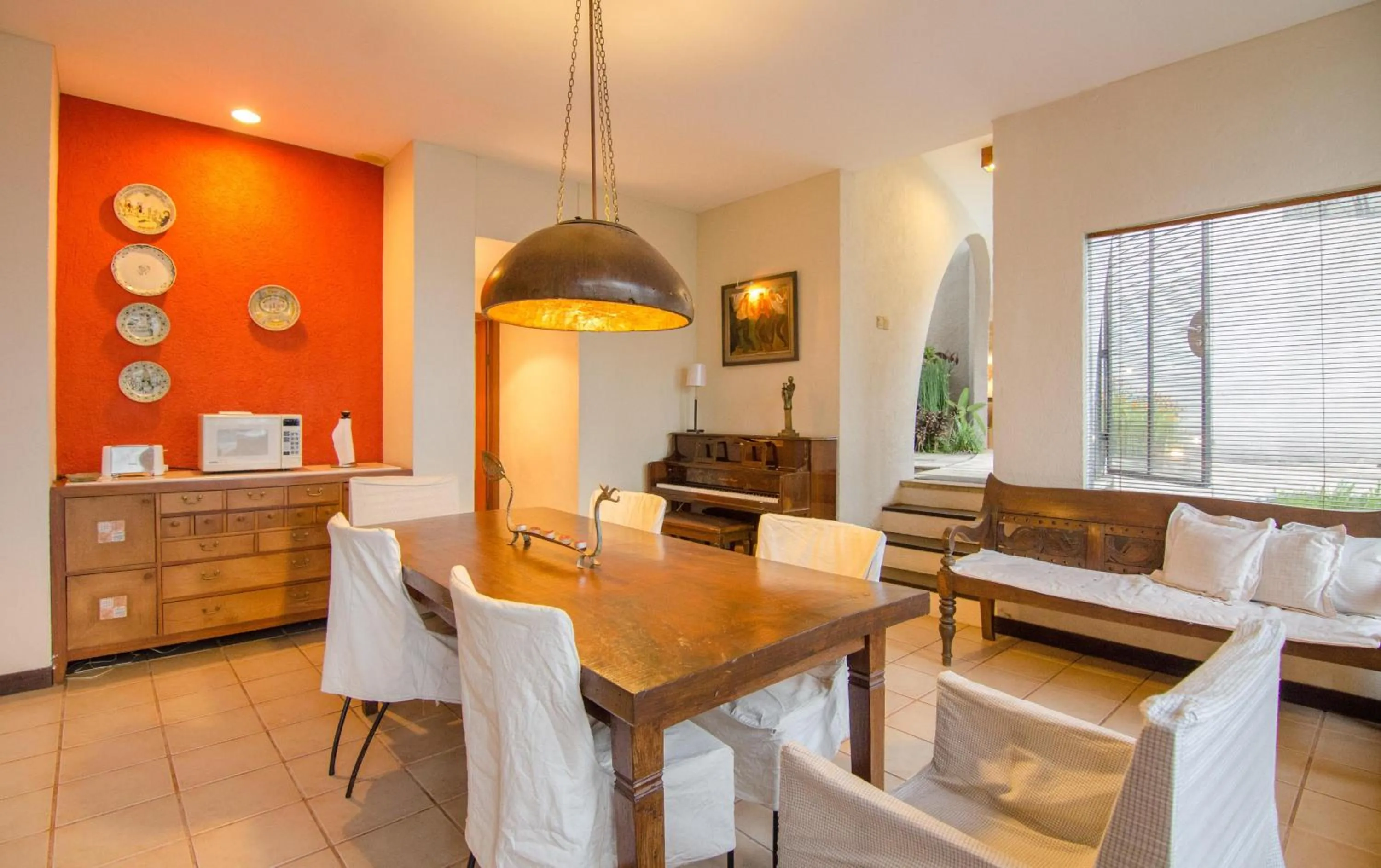 Living room in Villa Della Scala