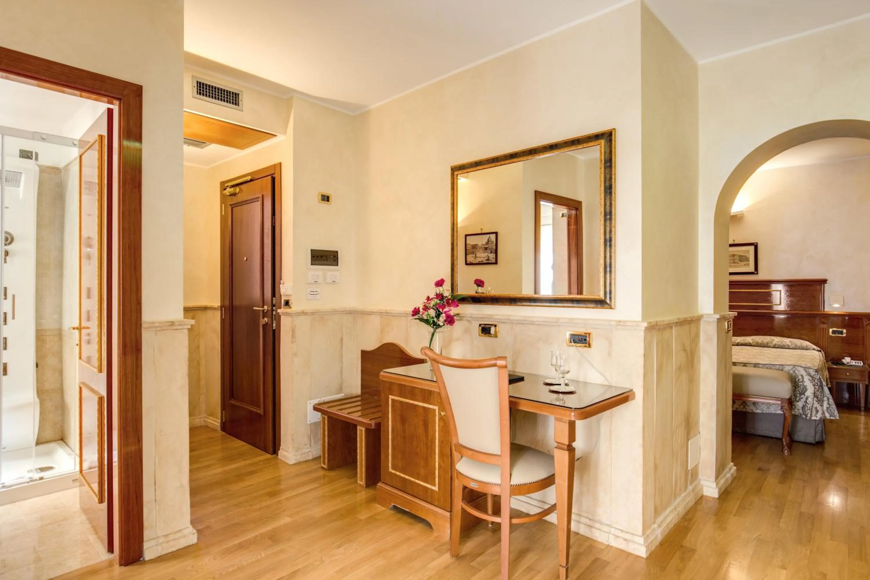 Seating area in Pantheon Rooms