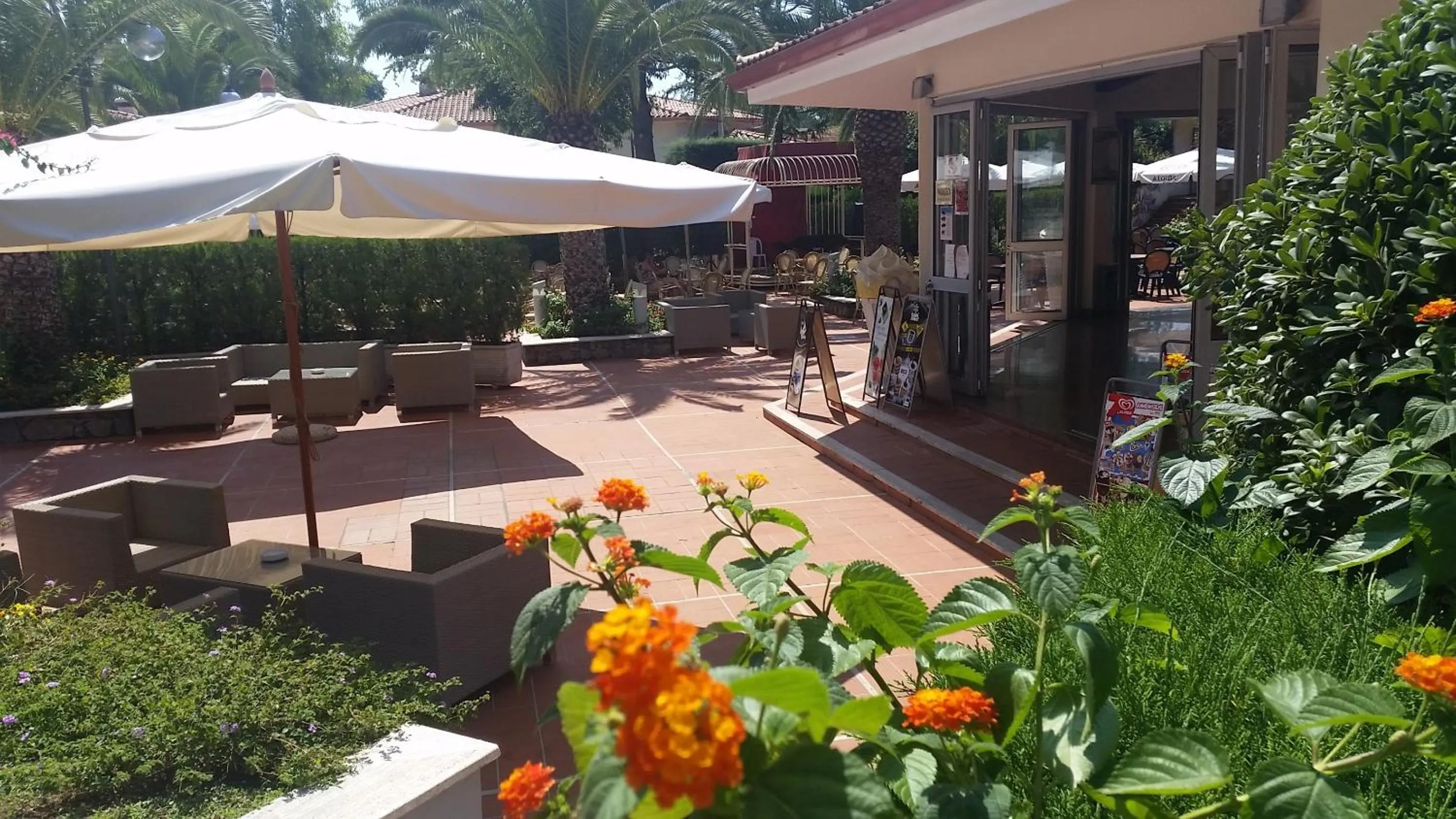 Patio in Villaggio Turistico La Mantinera - Residence