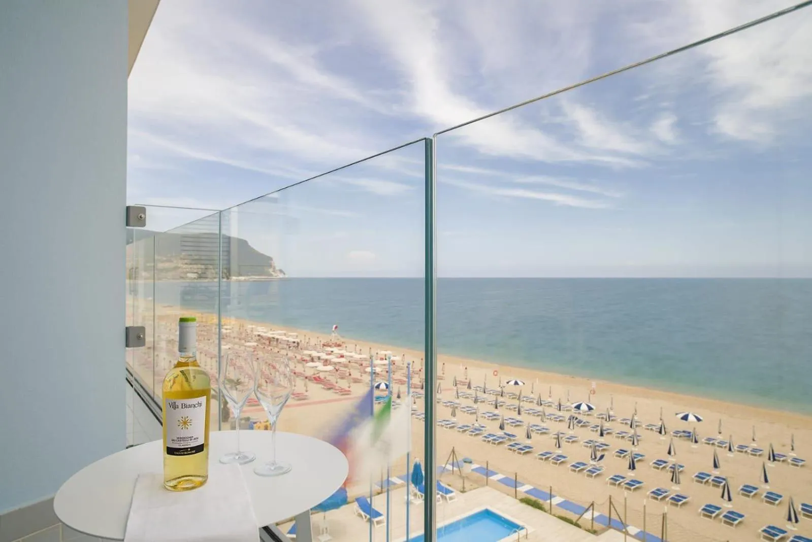 Balcony/Terrace in Hotel Marcelli