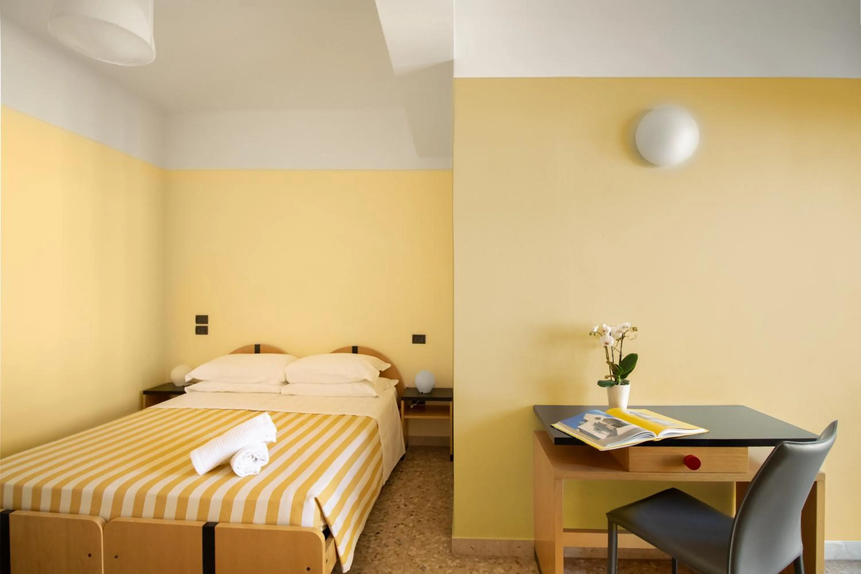 Bed in Hotel Marcelli