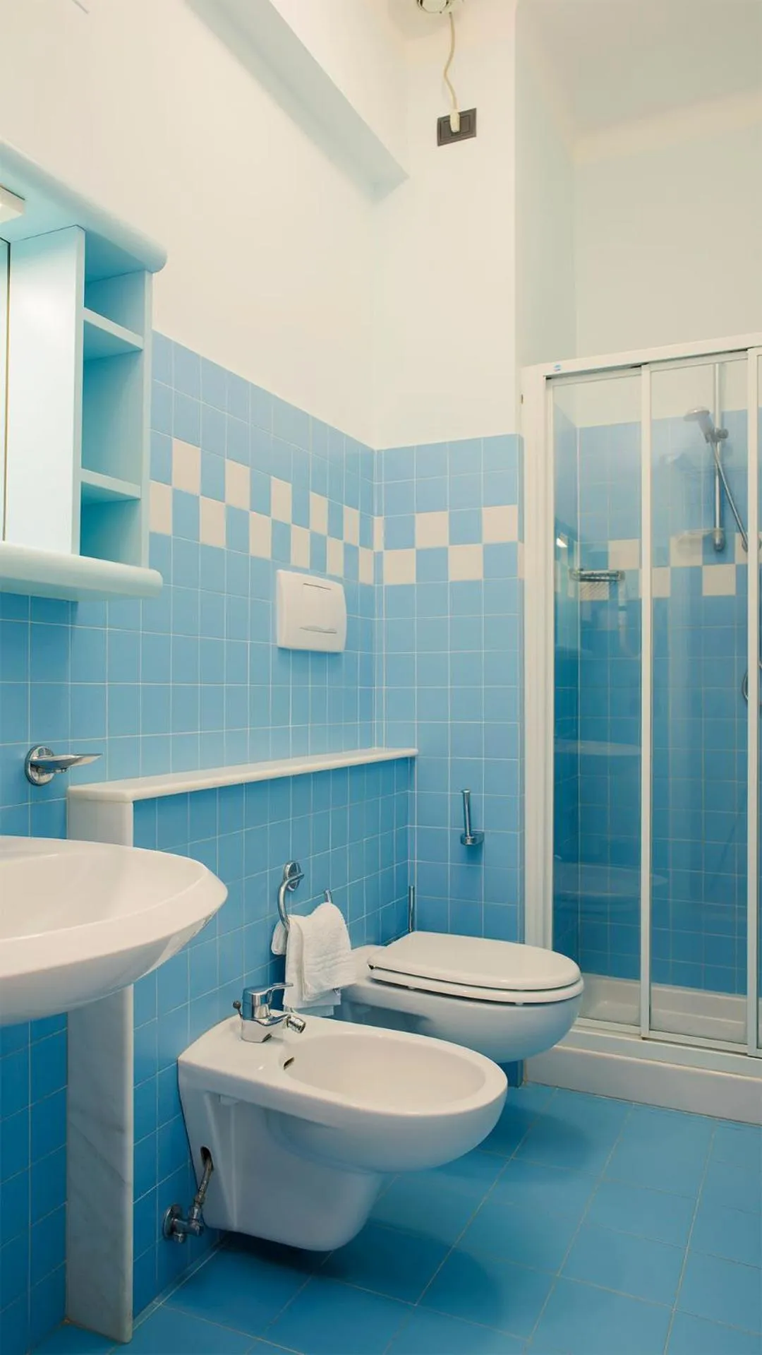 Bathroom in Hotel Marcelli