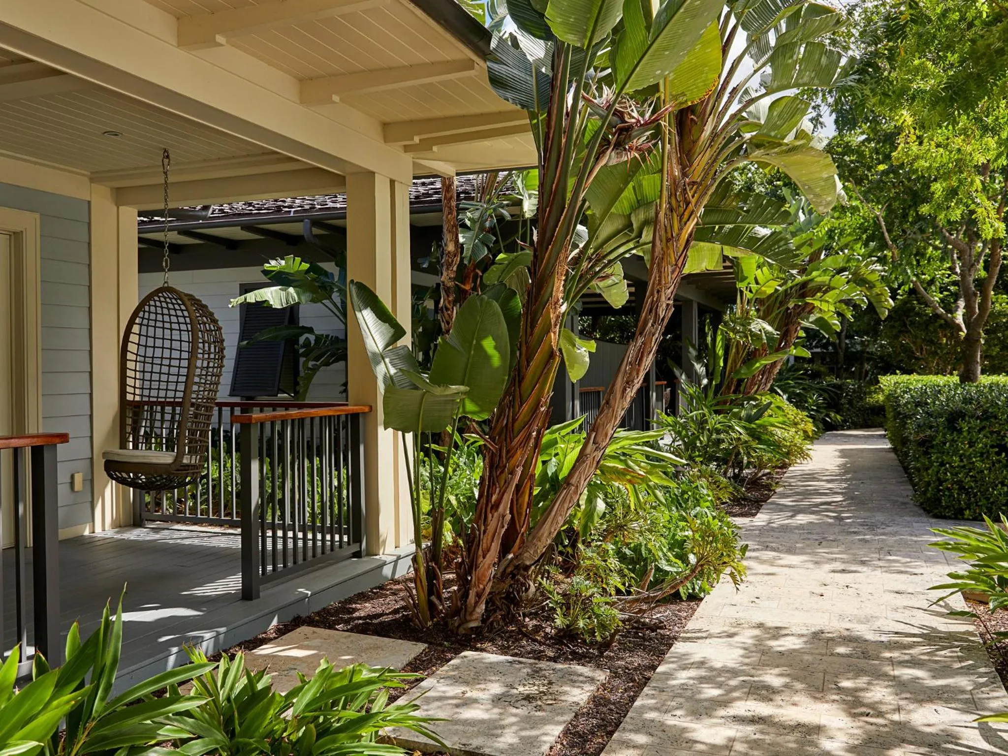 Patio in The Island House