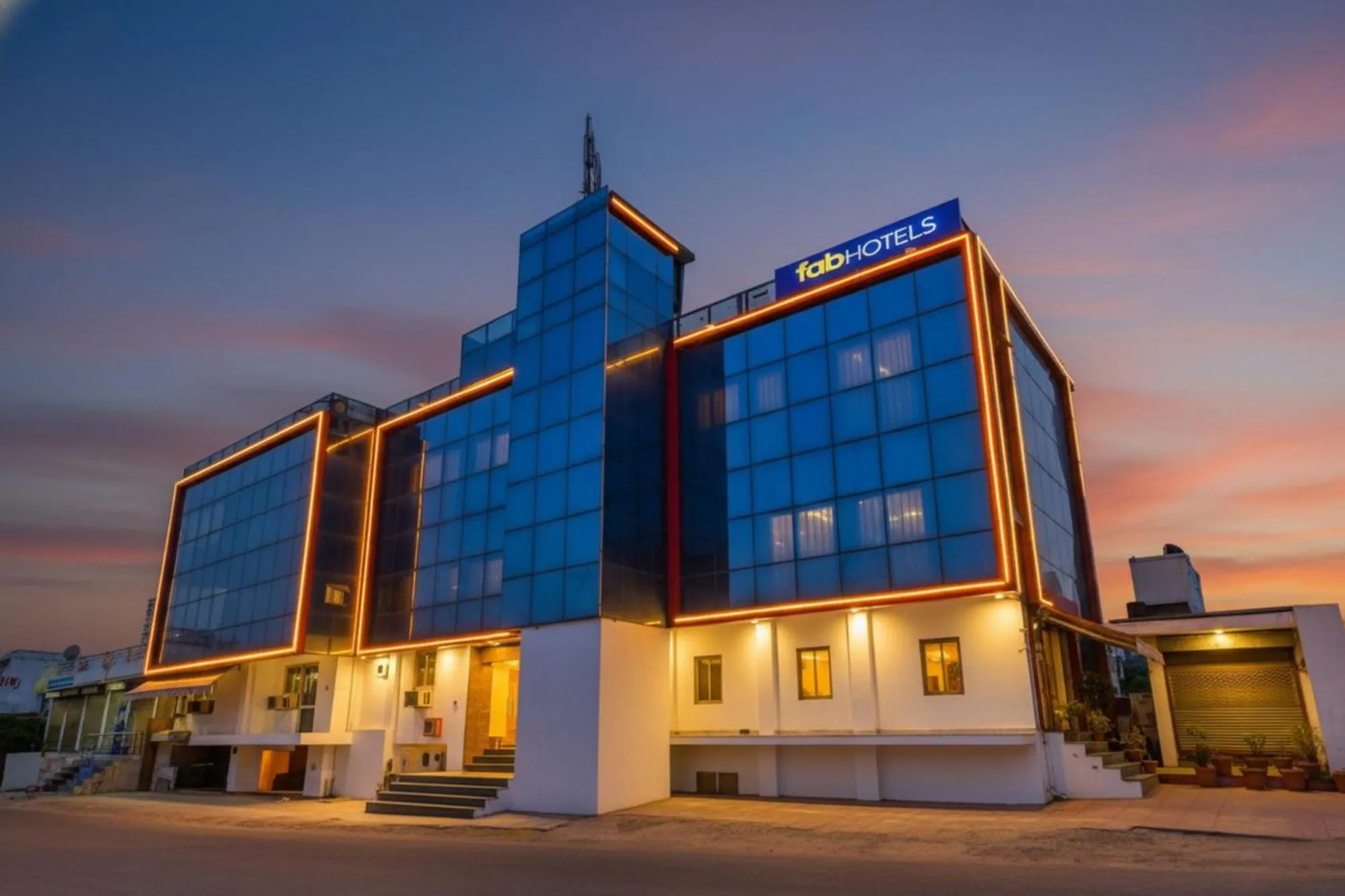 Property building in FabHotel Fly View