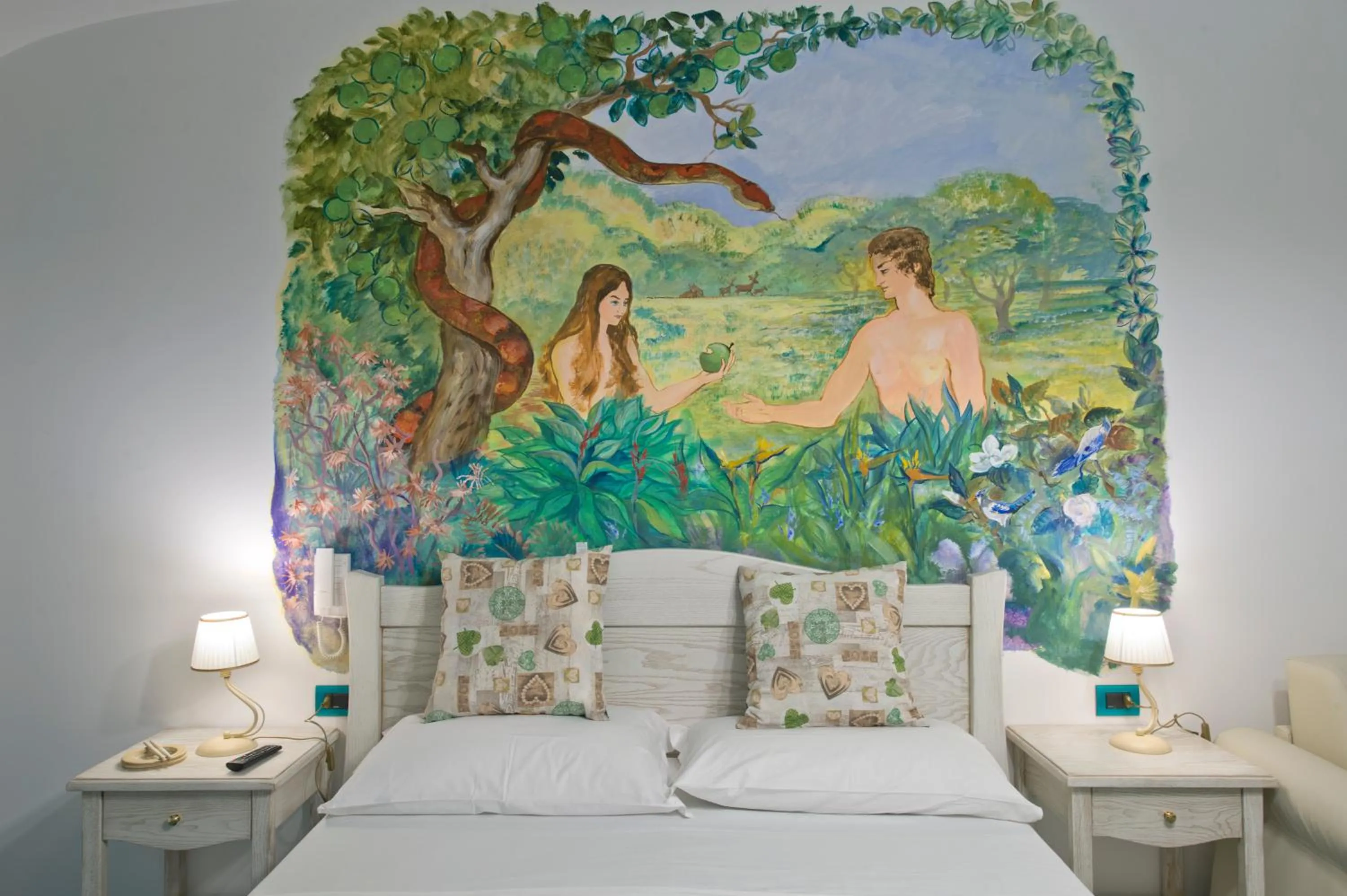 Bedroom, Bed in La Mela Blu