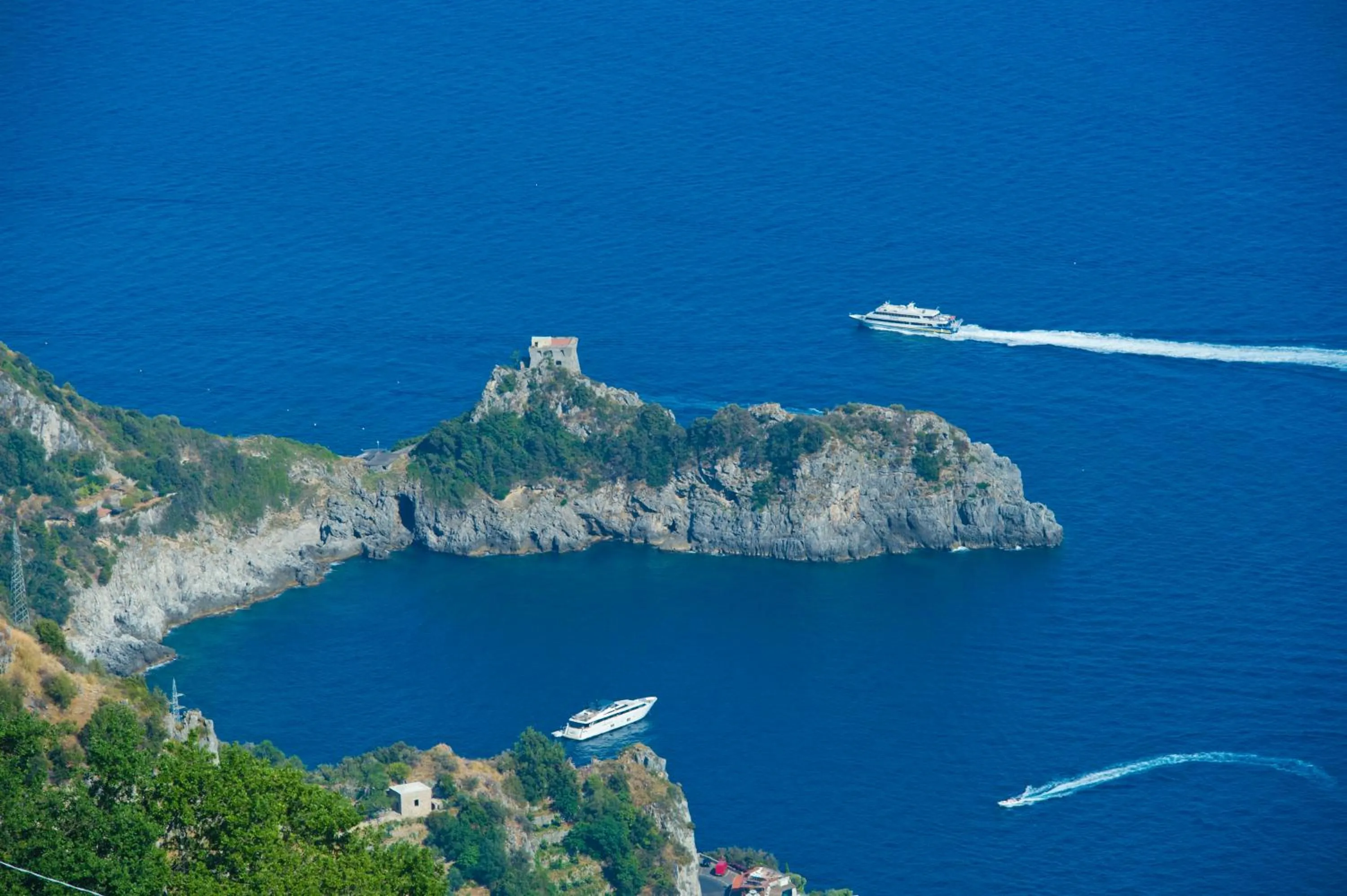 Sea view in La Mela Blu