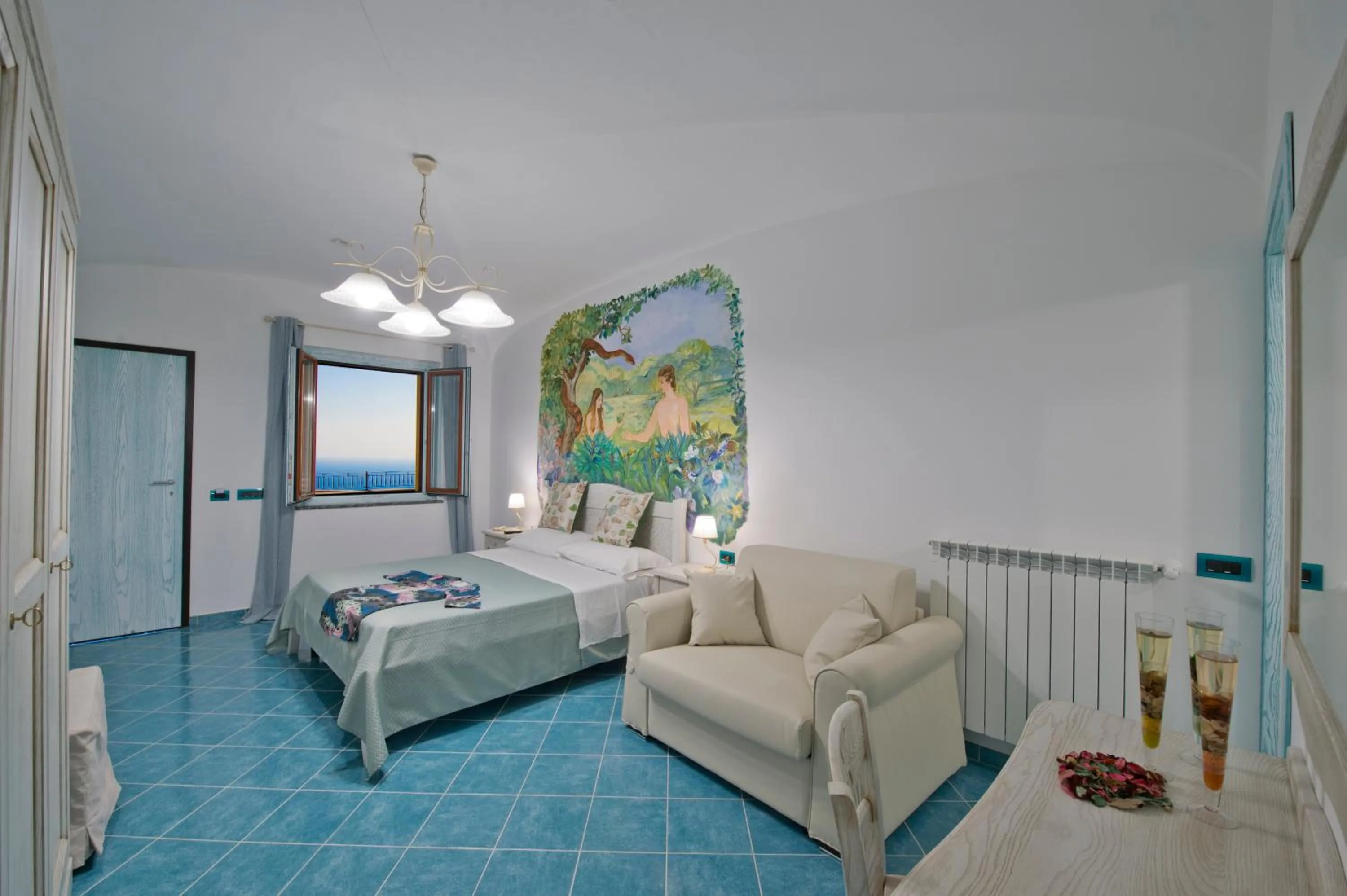 Bedroom, Bed in La Mela Blu