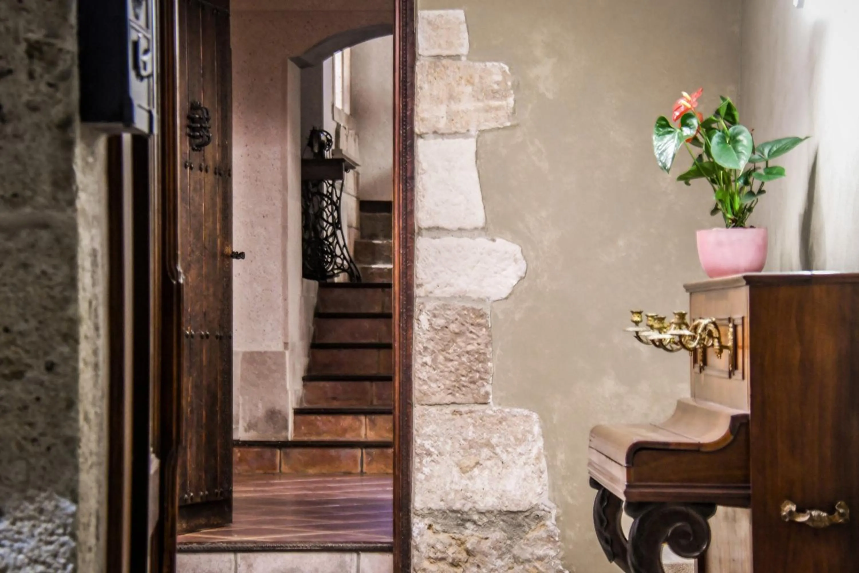 Lobby or reception in La Cachava