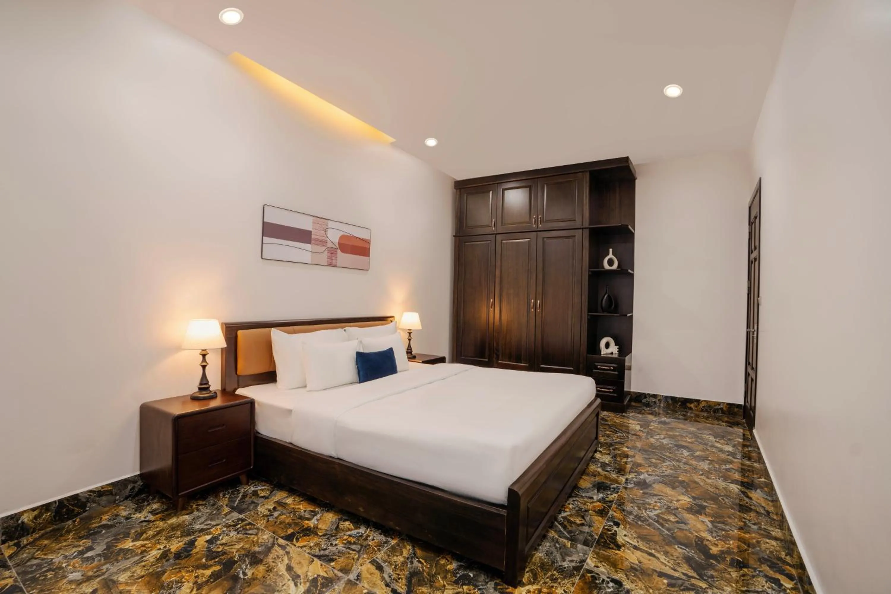 Bedroom, Bed in Hai An Hotel Suites Ha Noi