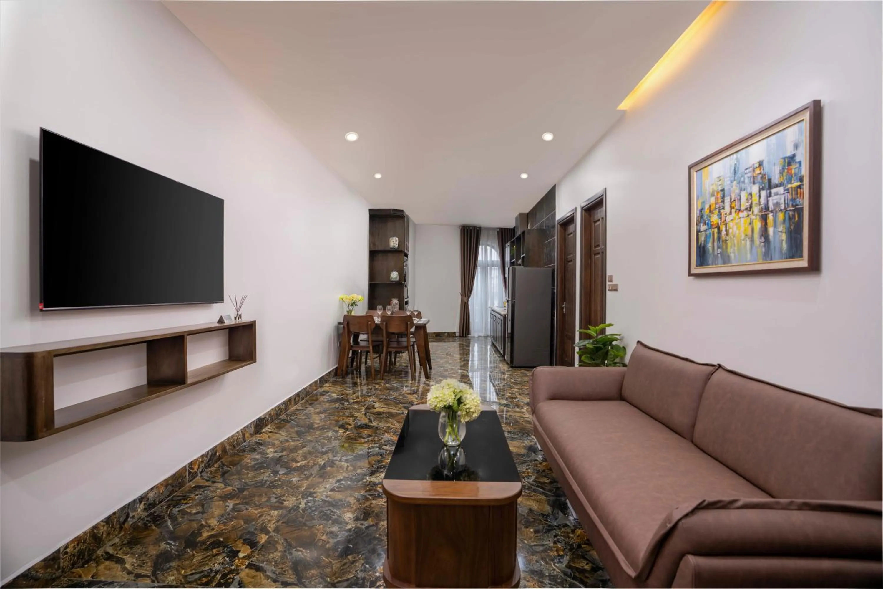 Living room in Hai An Hotel Suites Ha Noi