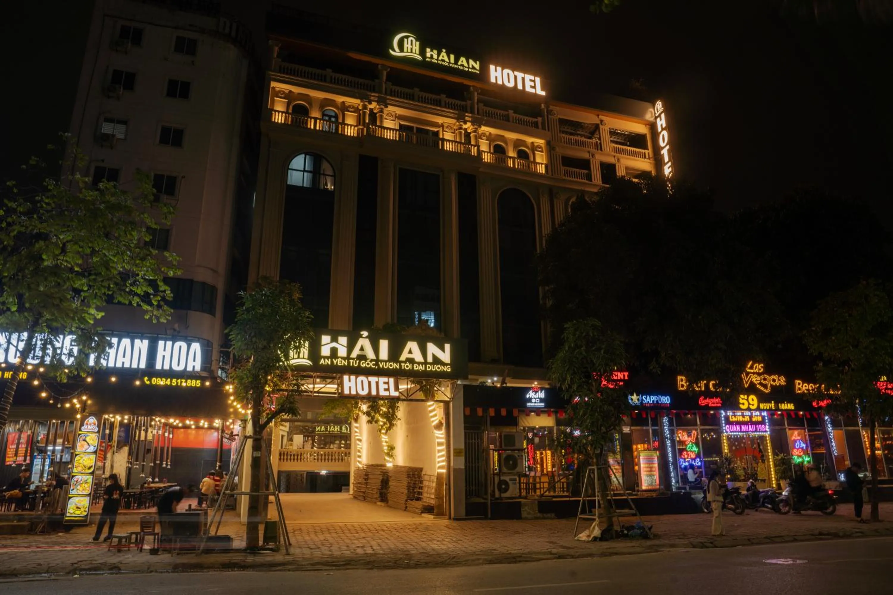 Property building in Hai An Hotel Suites Ha Noi