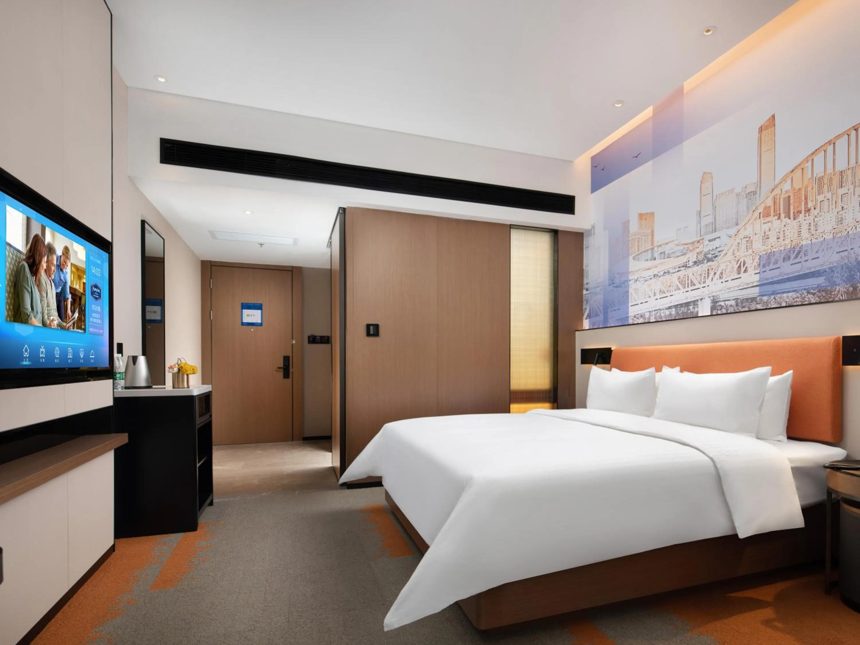 Bed in Hampton by Hilton Hefei West Railway Station