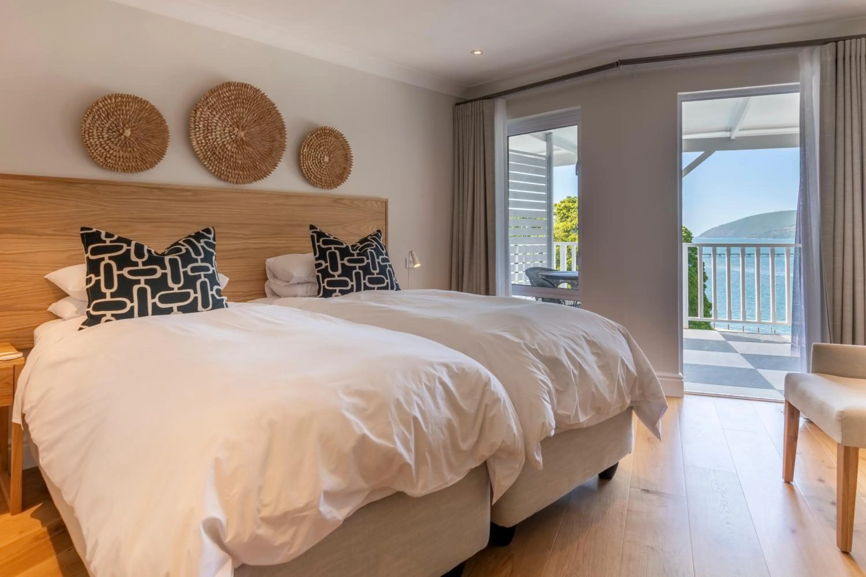 Bed in Hide-Away Guest House