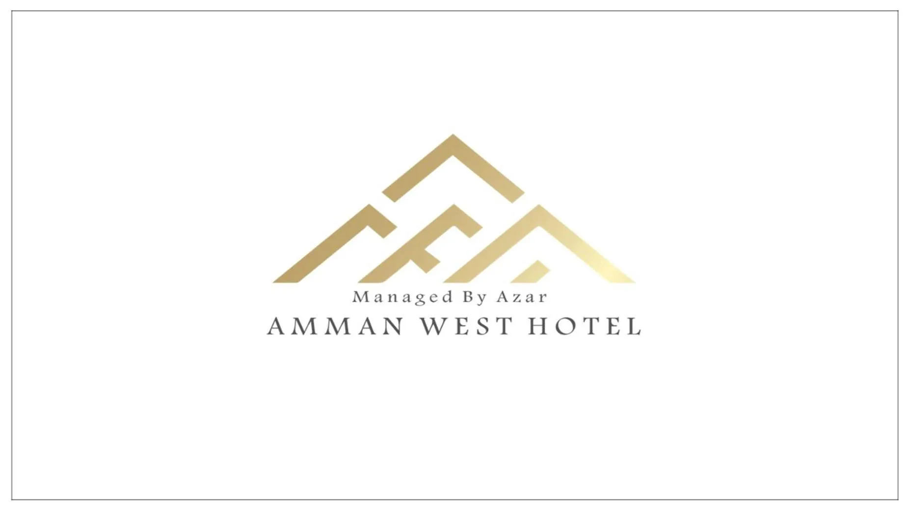 Property logo or sign in Amman West Luxury Hotel By Azar