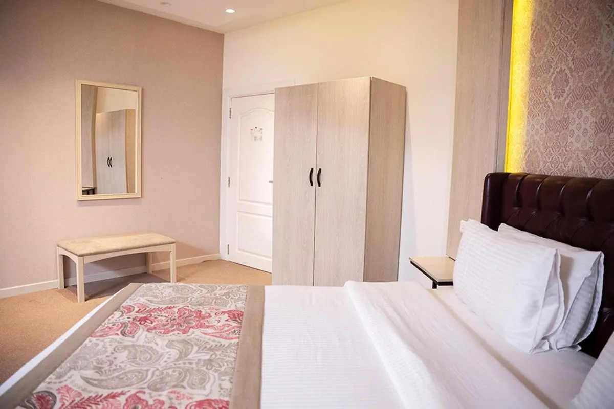 Bed in Amman West Luxury Hotel By Azar