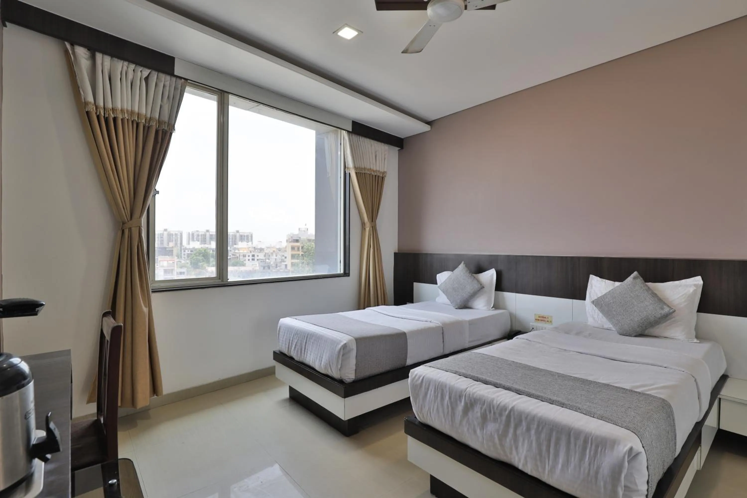 Bed in Hotel Planet