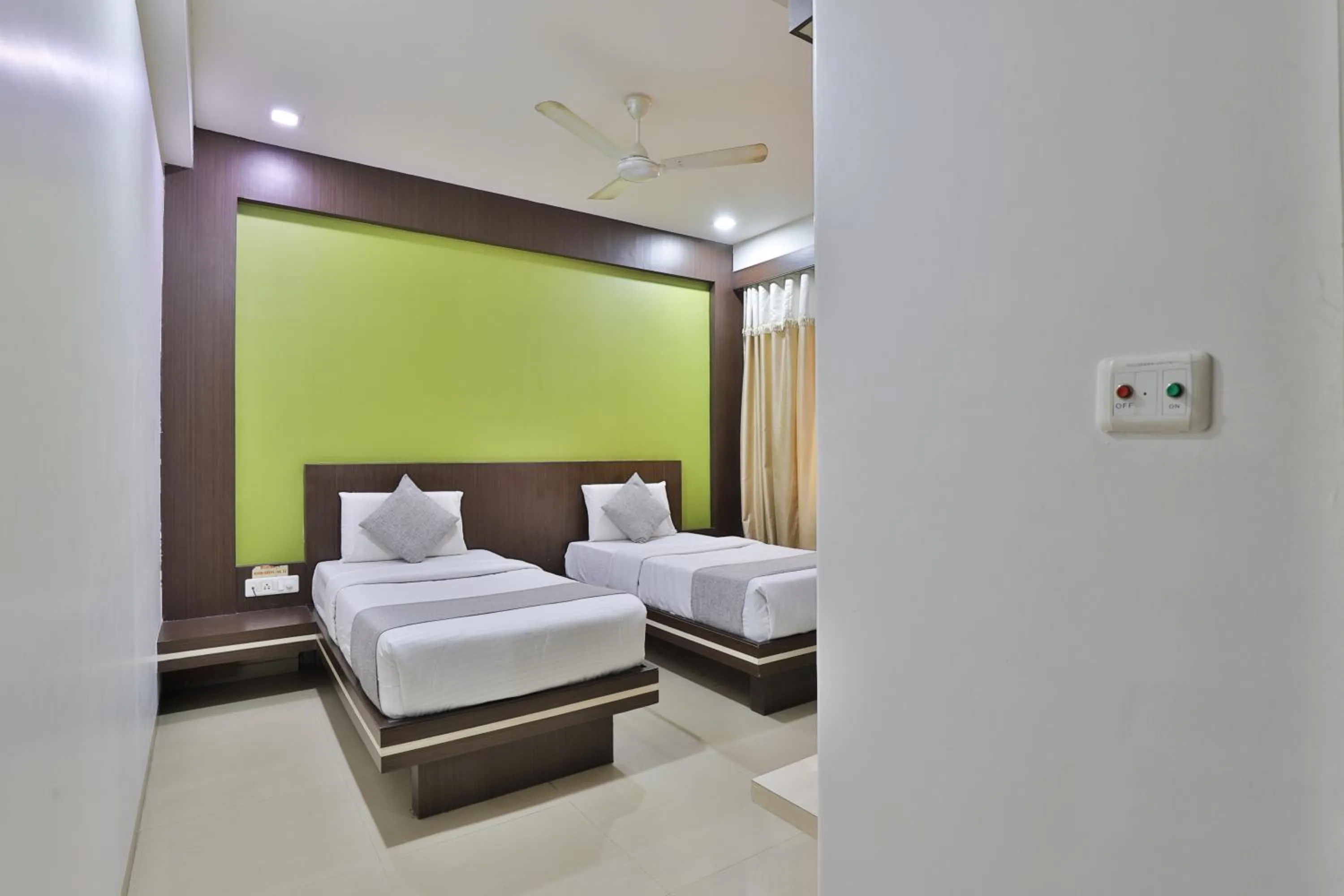 Bed in Hotel Planet