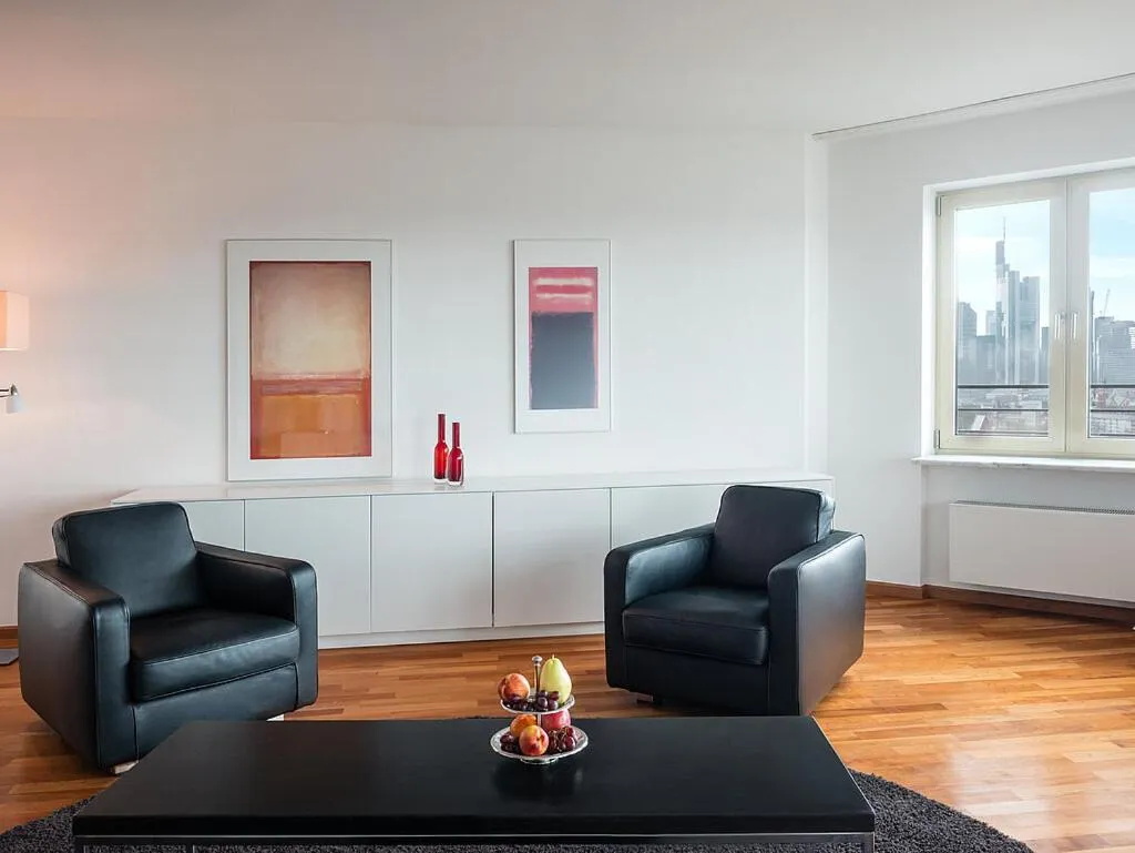 Living room in Main Plaza Suite Tower