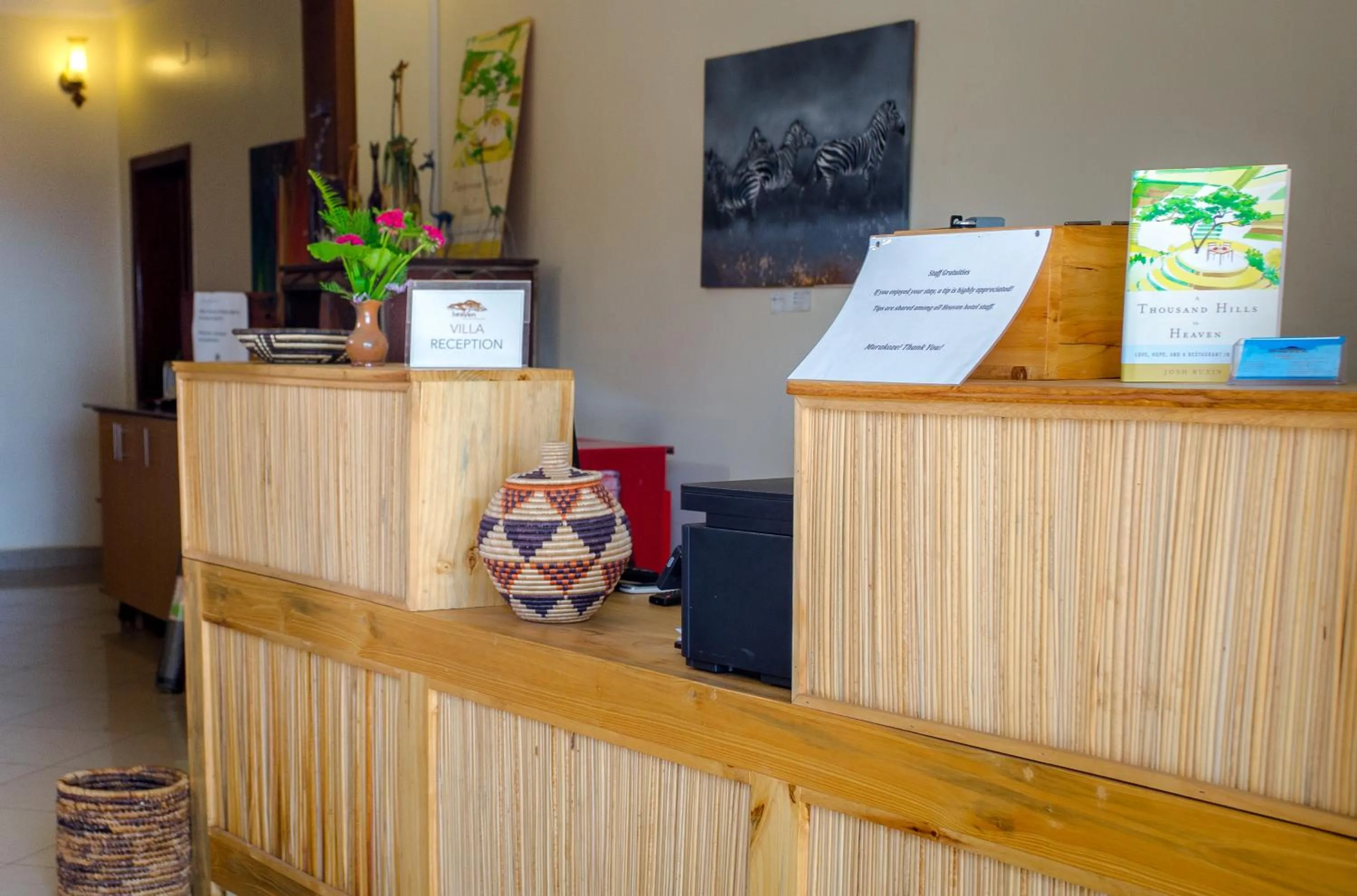 Lobby or reception in Heaven Restaurant & Boutique Hotel