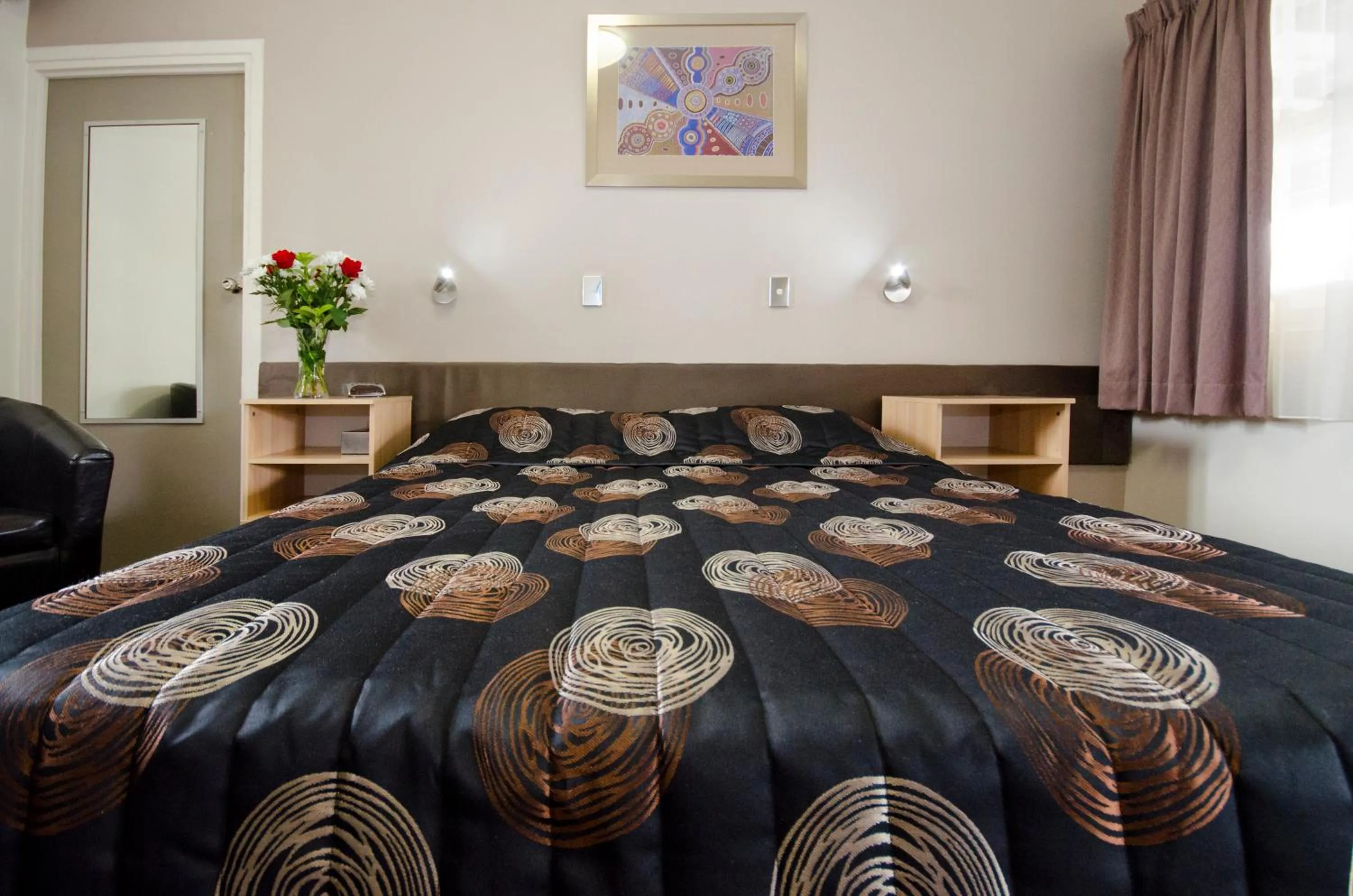 Bed in Biloela Countryman Motel