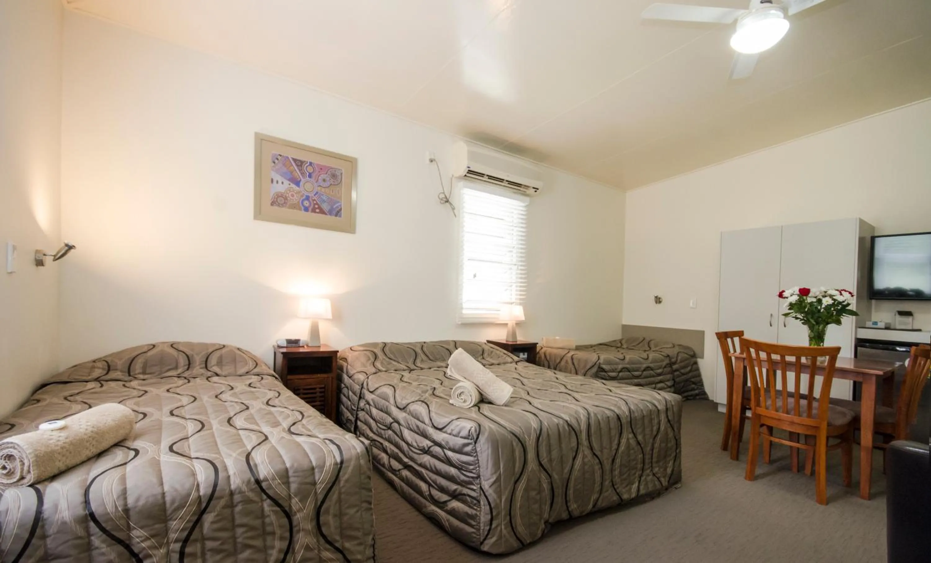 Bed in Biloela Countryman Motel