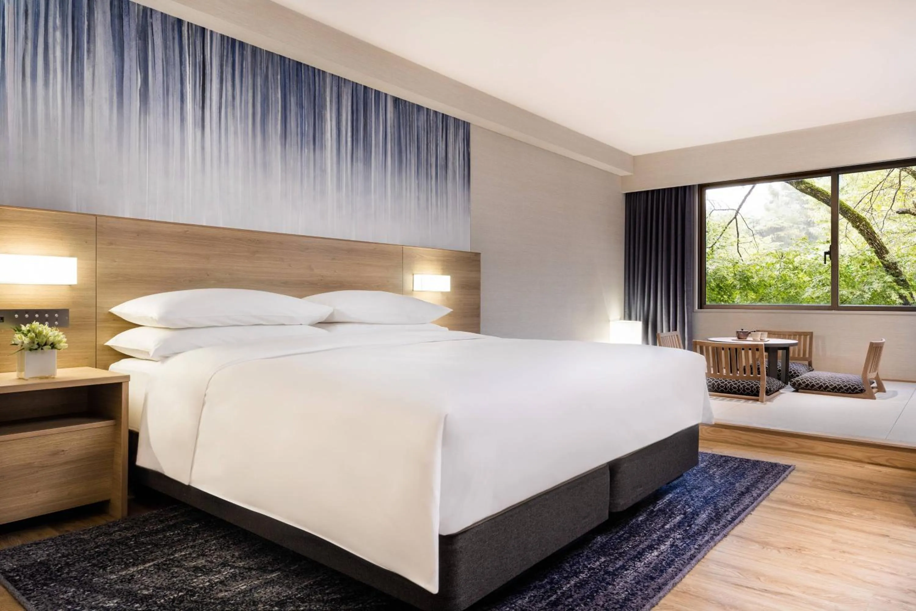 Photo of the whole room, Bed in Fuji Marriott Hotel Lake Yamanaka