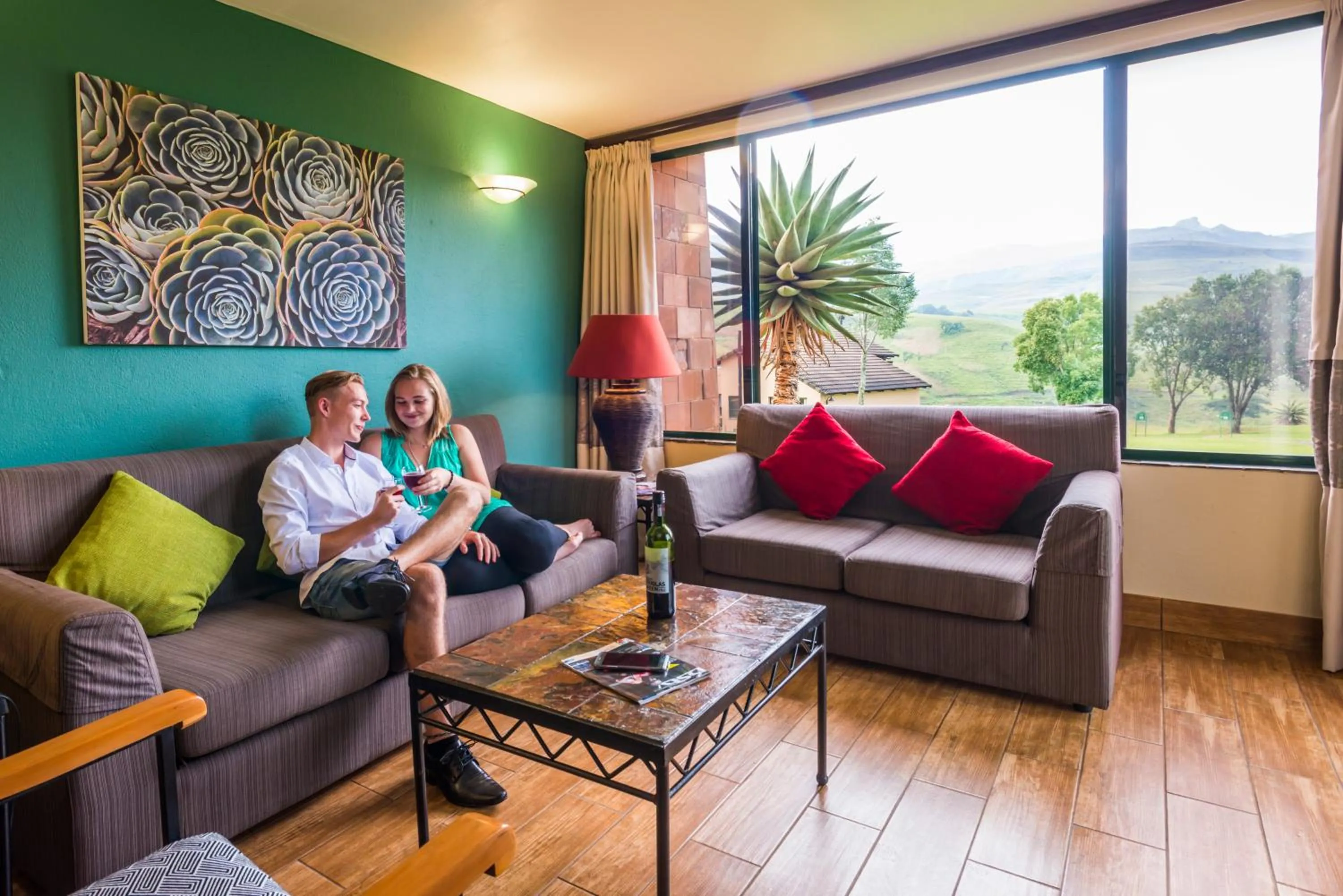 Living room in aha Alpine Heath Resort