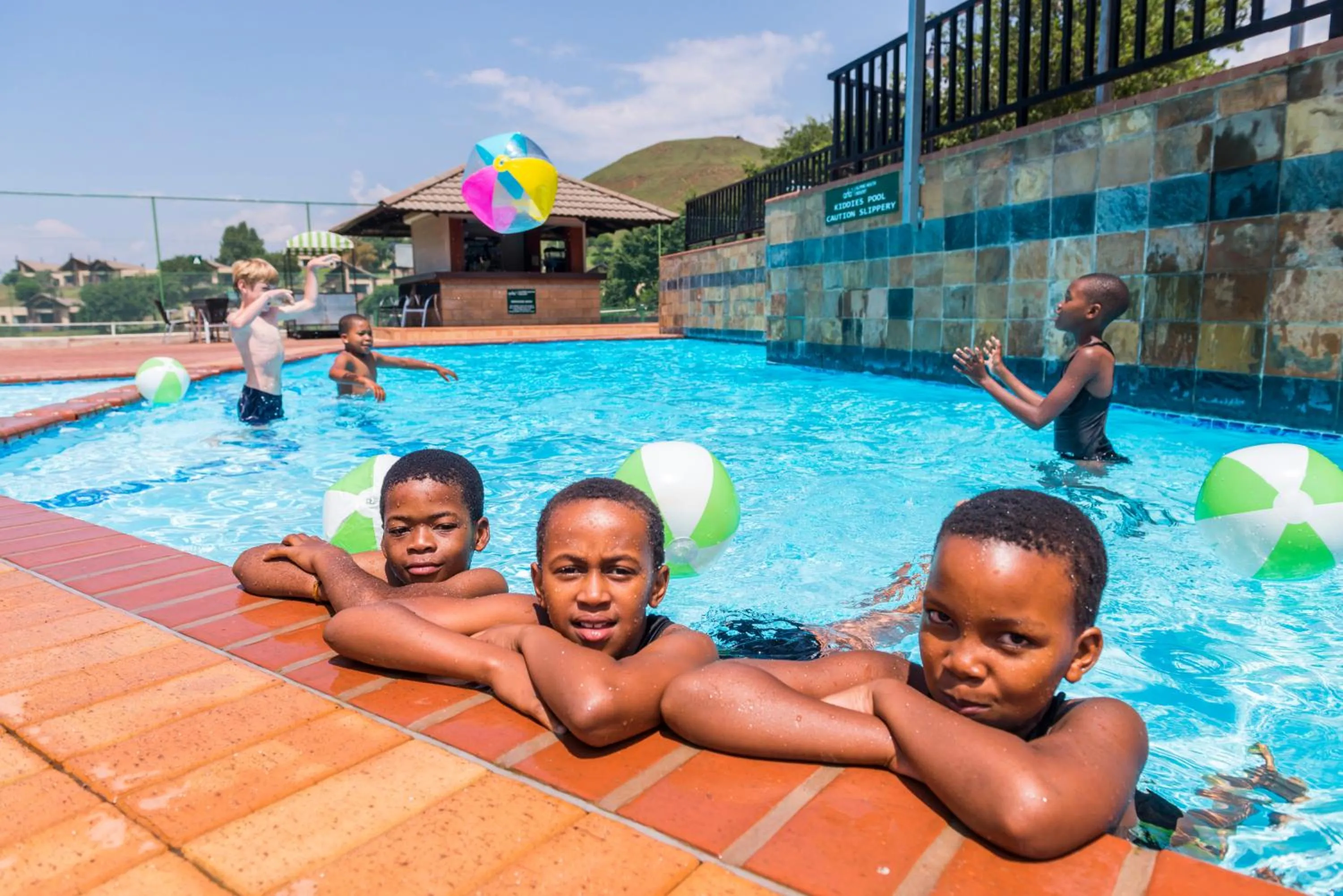 Swimming pool in aha Alpine Heath Resort
