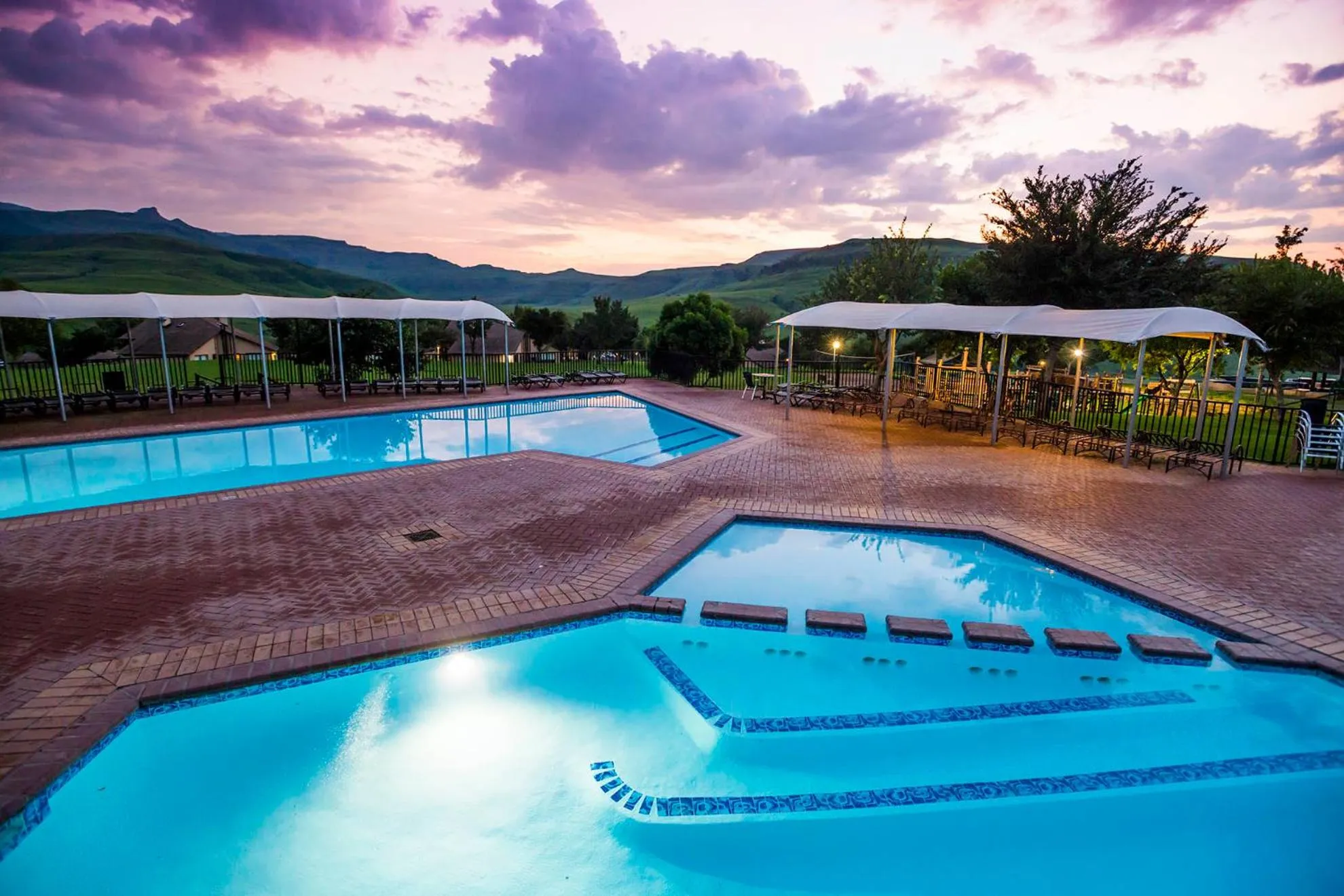 Bird's eye view in aha Alpine Heath Resort