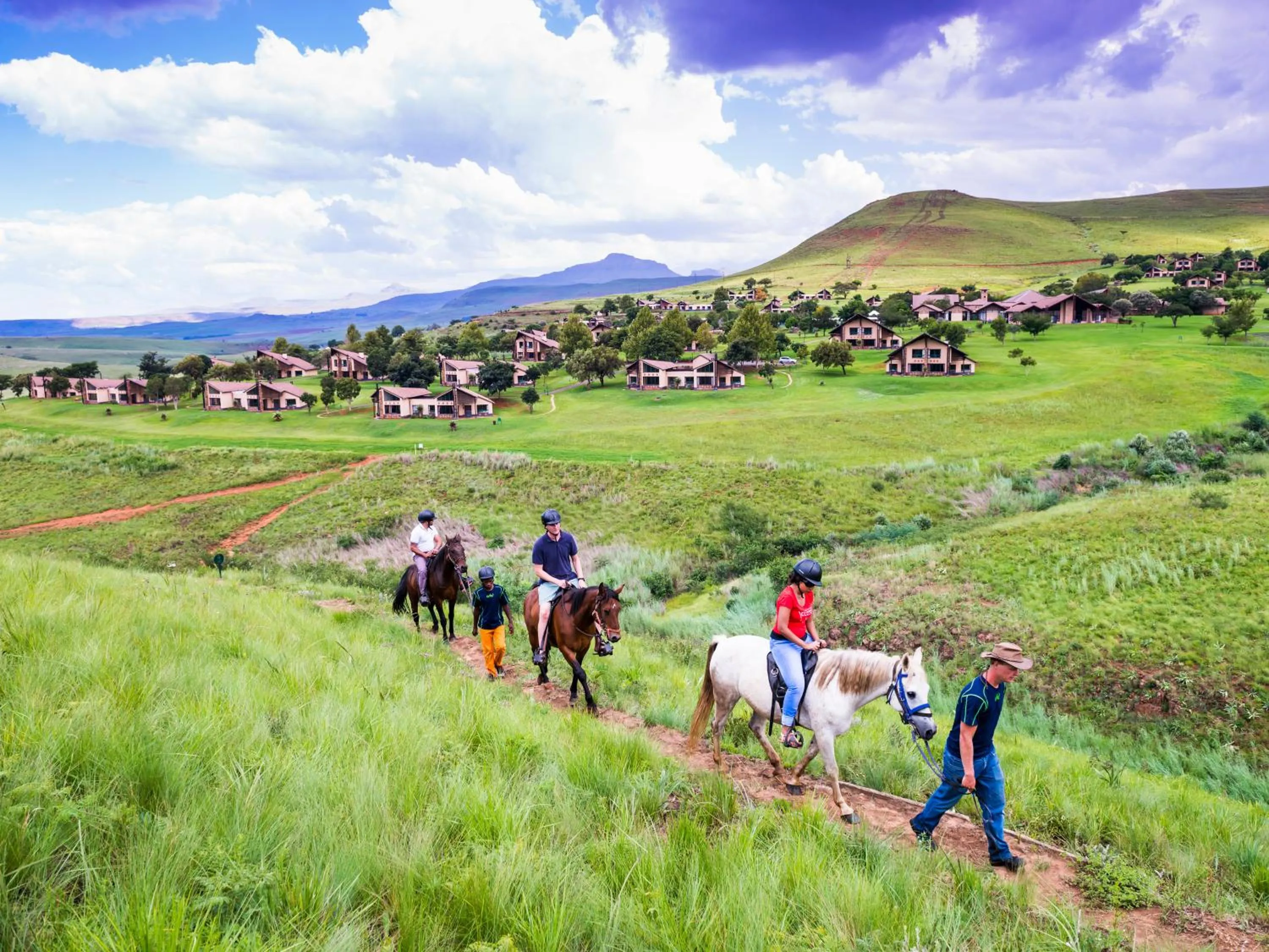 People in aha Alpine Heath Resort