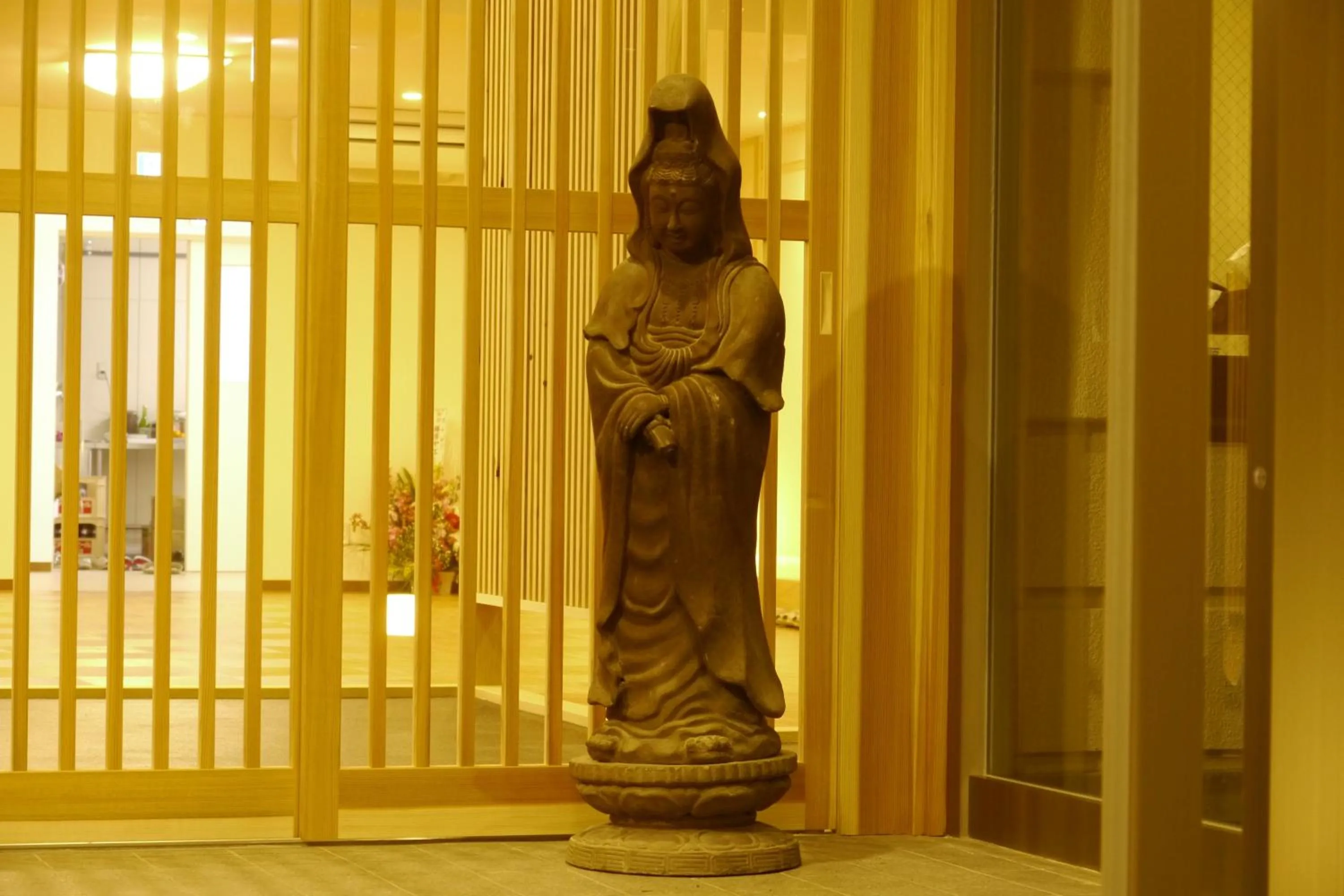 Decorative detail in Hamabeno Ryouriyado Houraikan