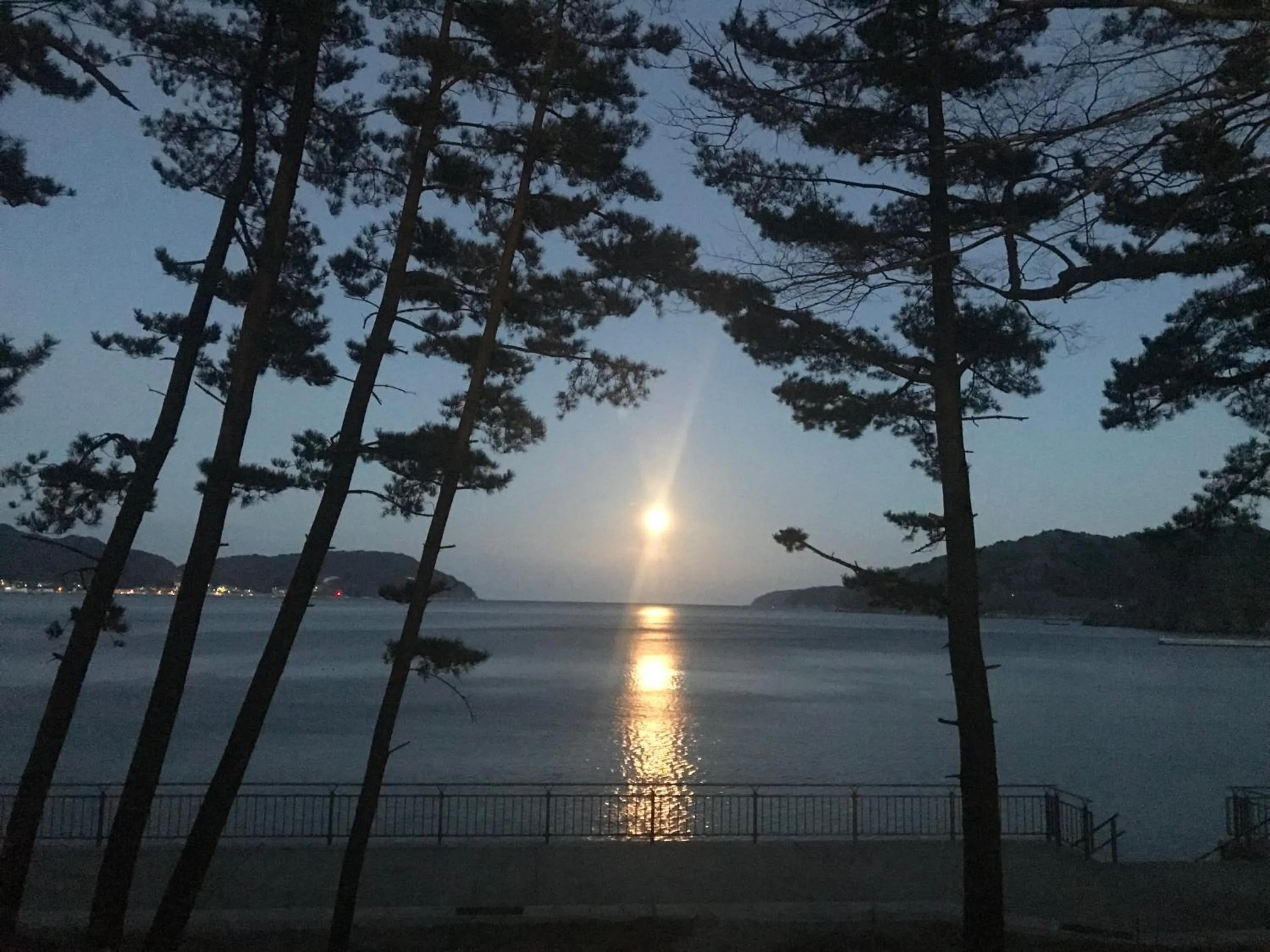 Natural landscape in Hamabeno Ryouriyado Houraikan