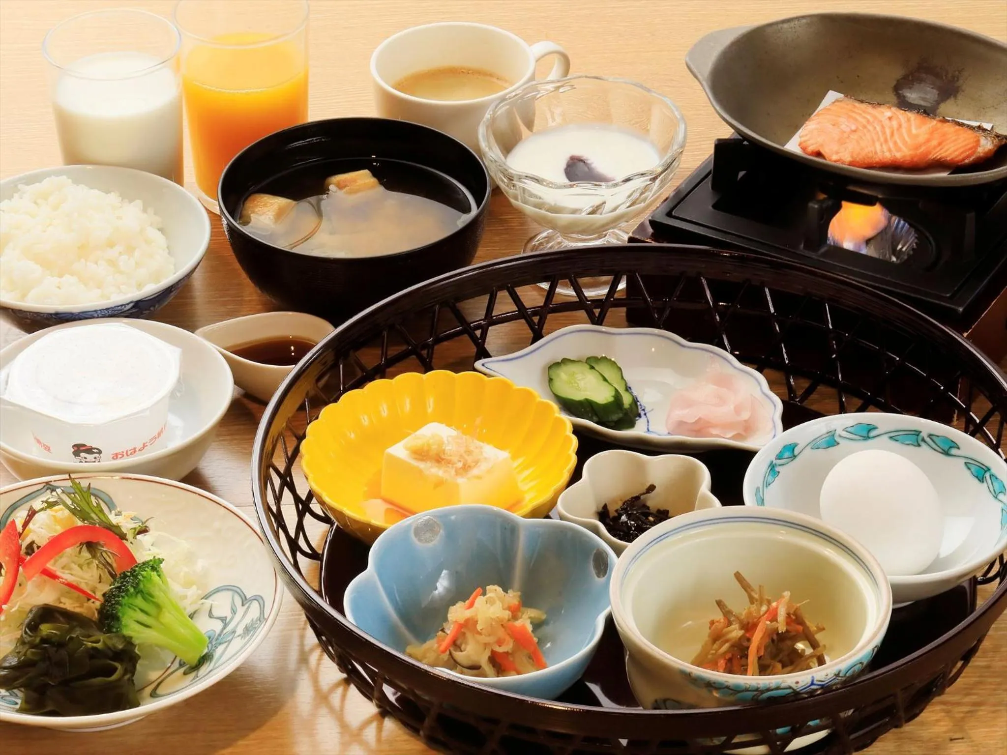 Breakfast in Hamabeno Ryouriyado Houraikan