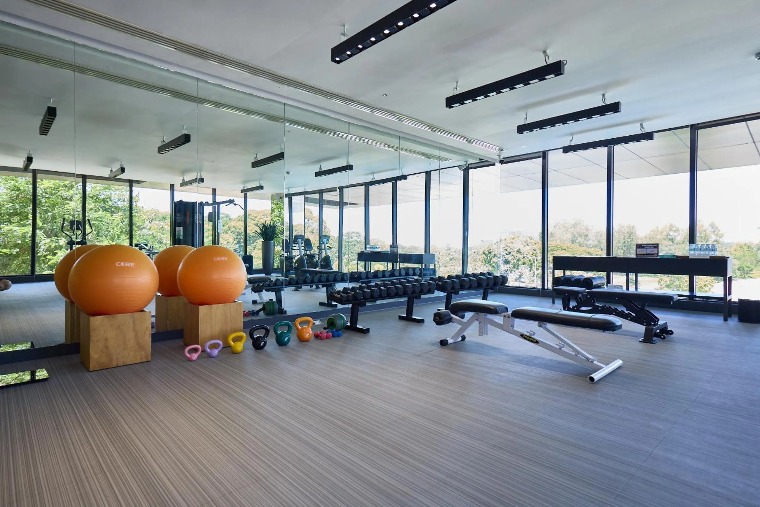 Fitness centre/facilities in Midori Clark Hotel and Casino