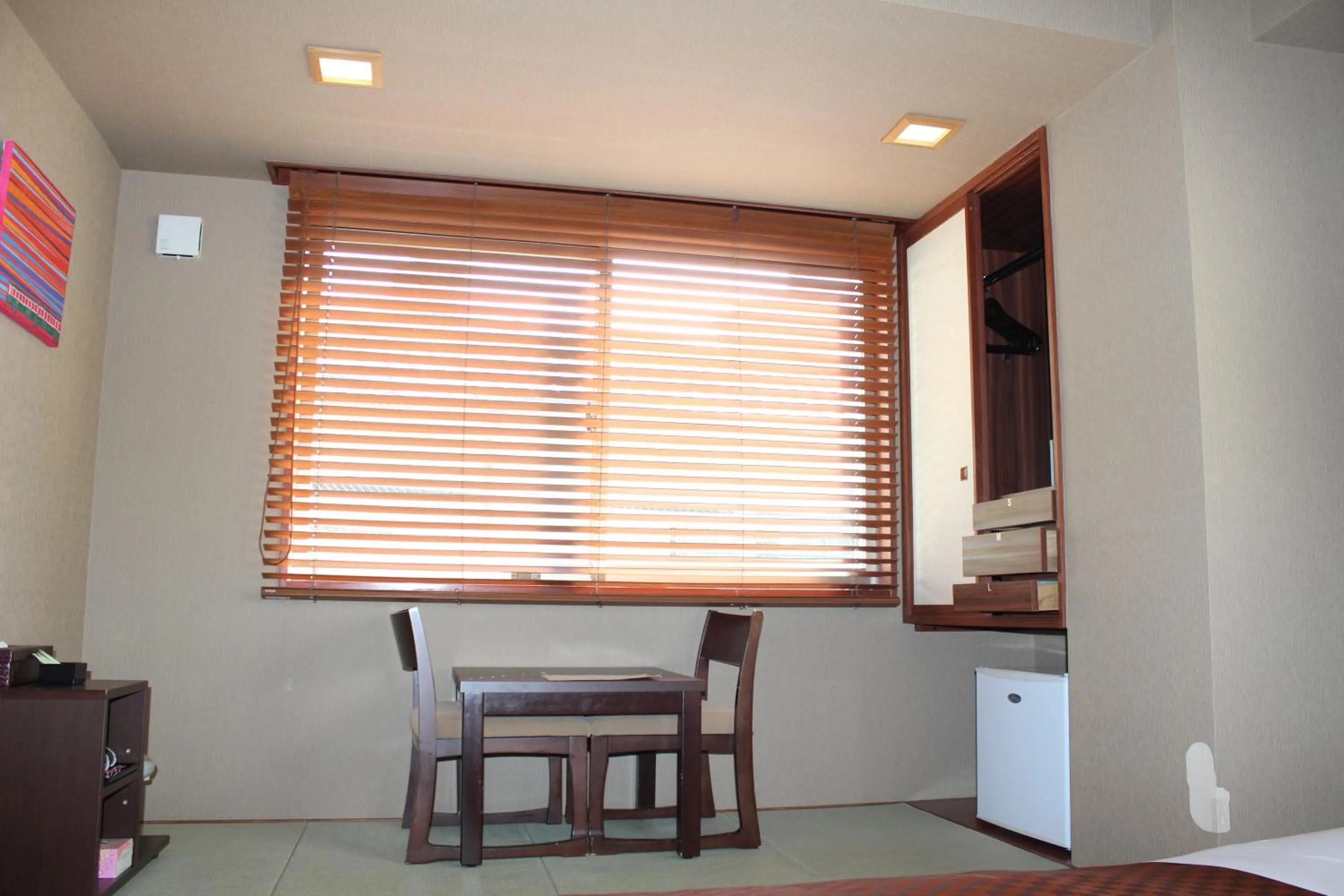 Seating area in Hotel Saika