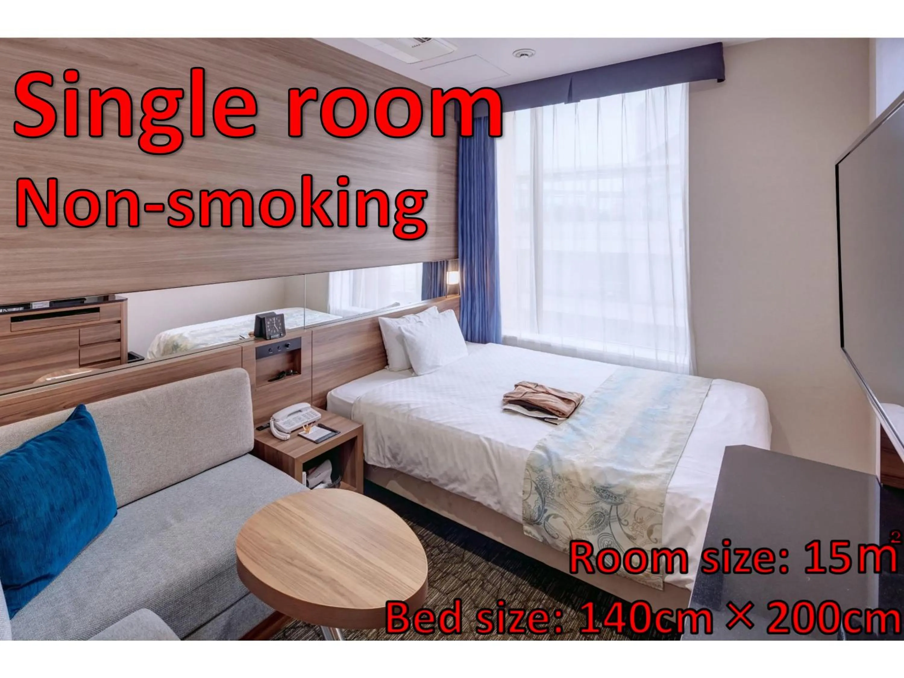 Photo of the whole room, Bed in Almont Hotel Naha Kenchomae