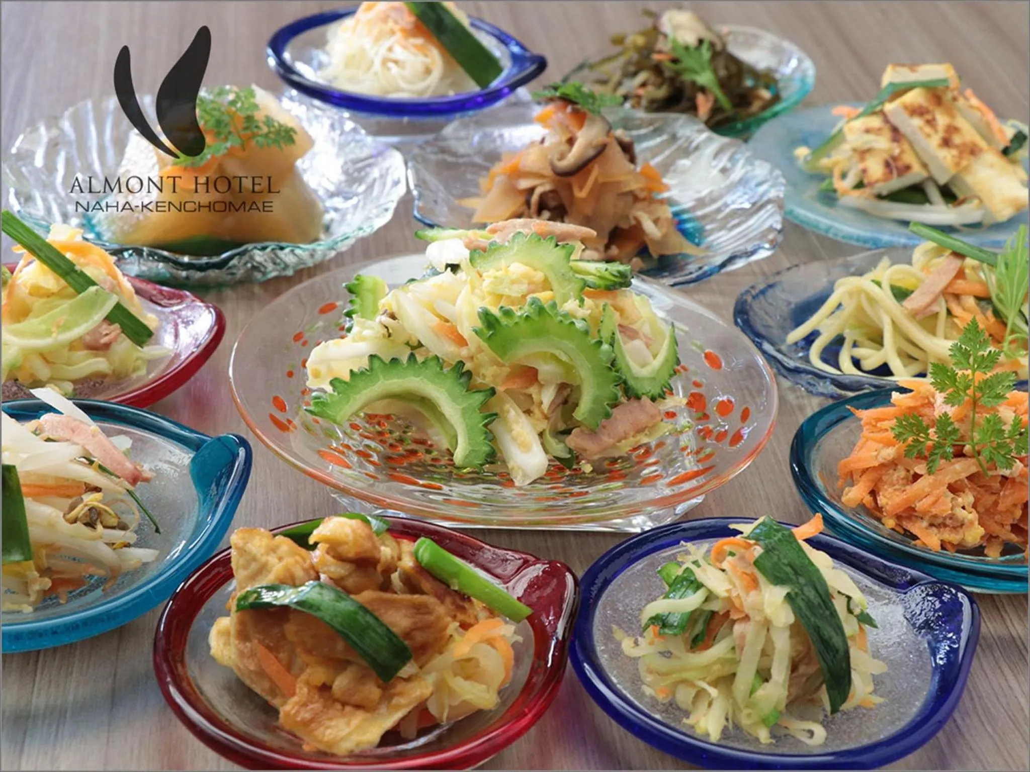 Buffet breakfast in Almont Hotel Naha Kenchomae