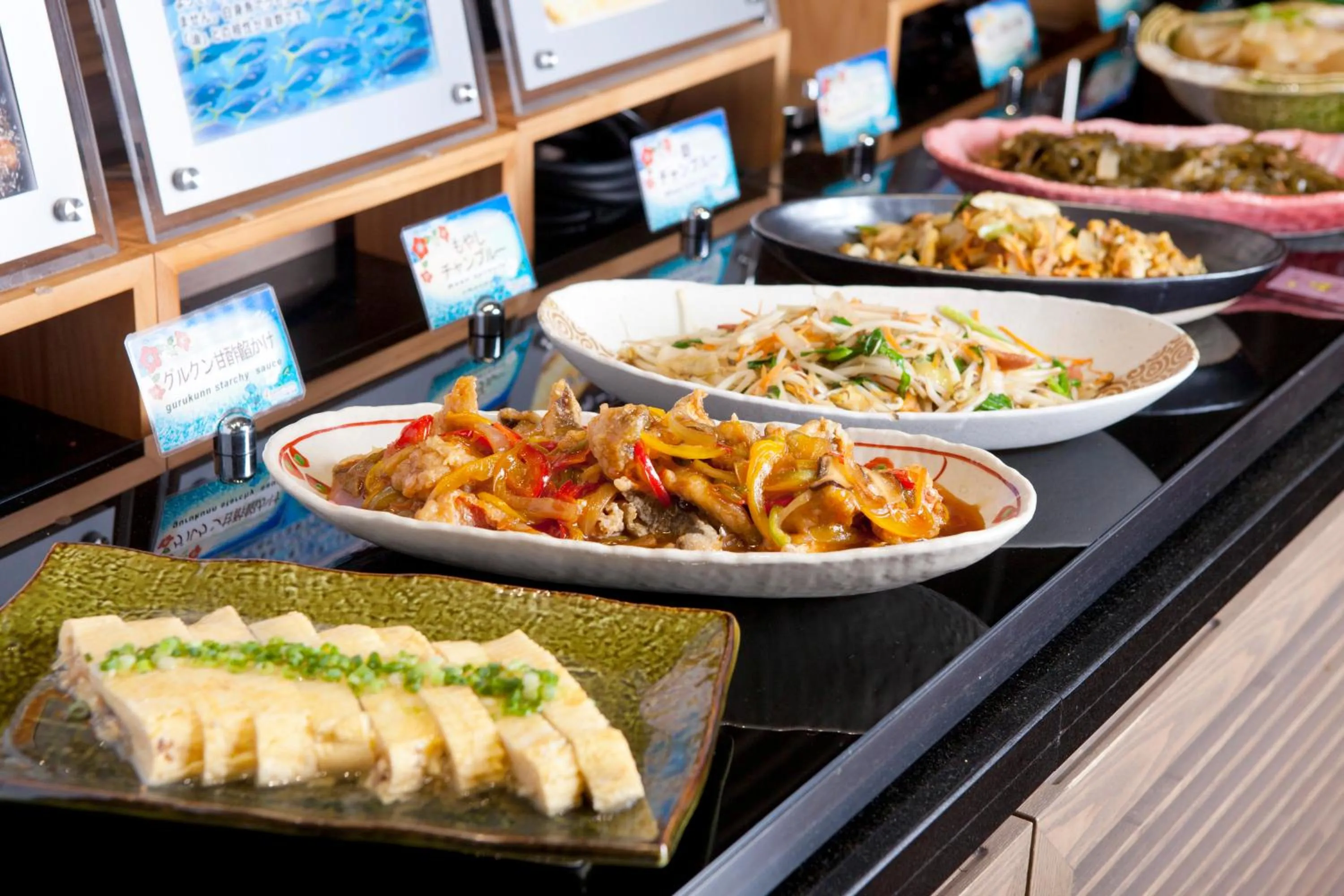 Food close-up in Almont Hotel Naha Kenchomae