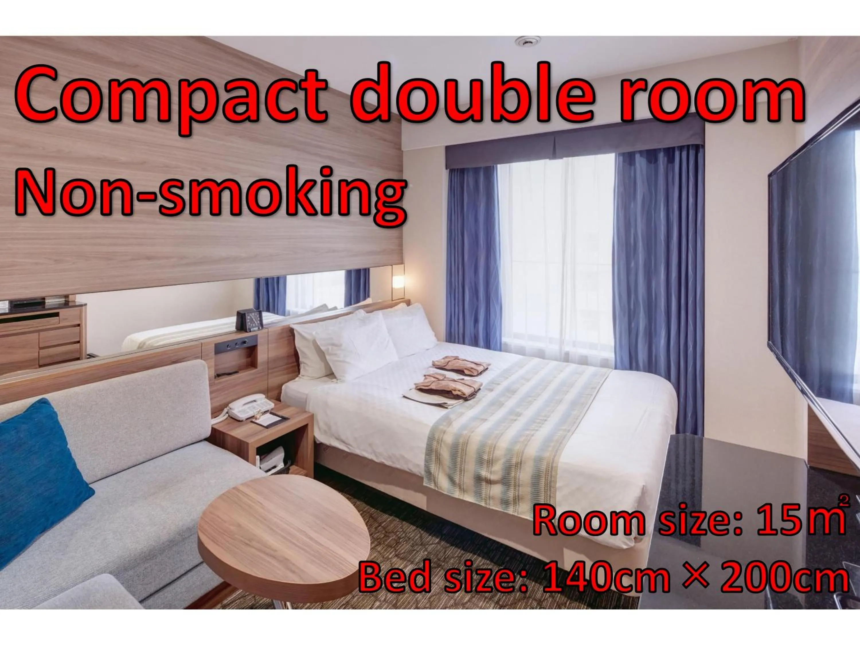 Photo of the whole room, Bed in Almont Hotel Naha Kenchomae