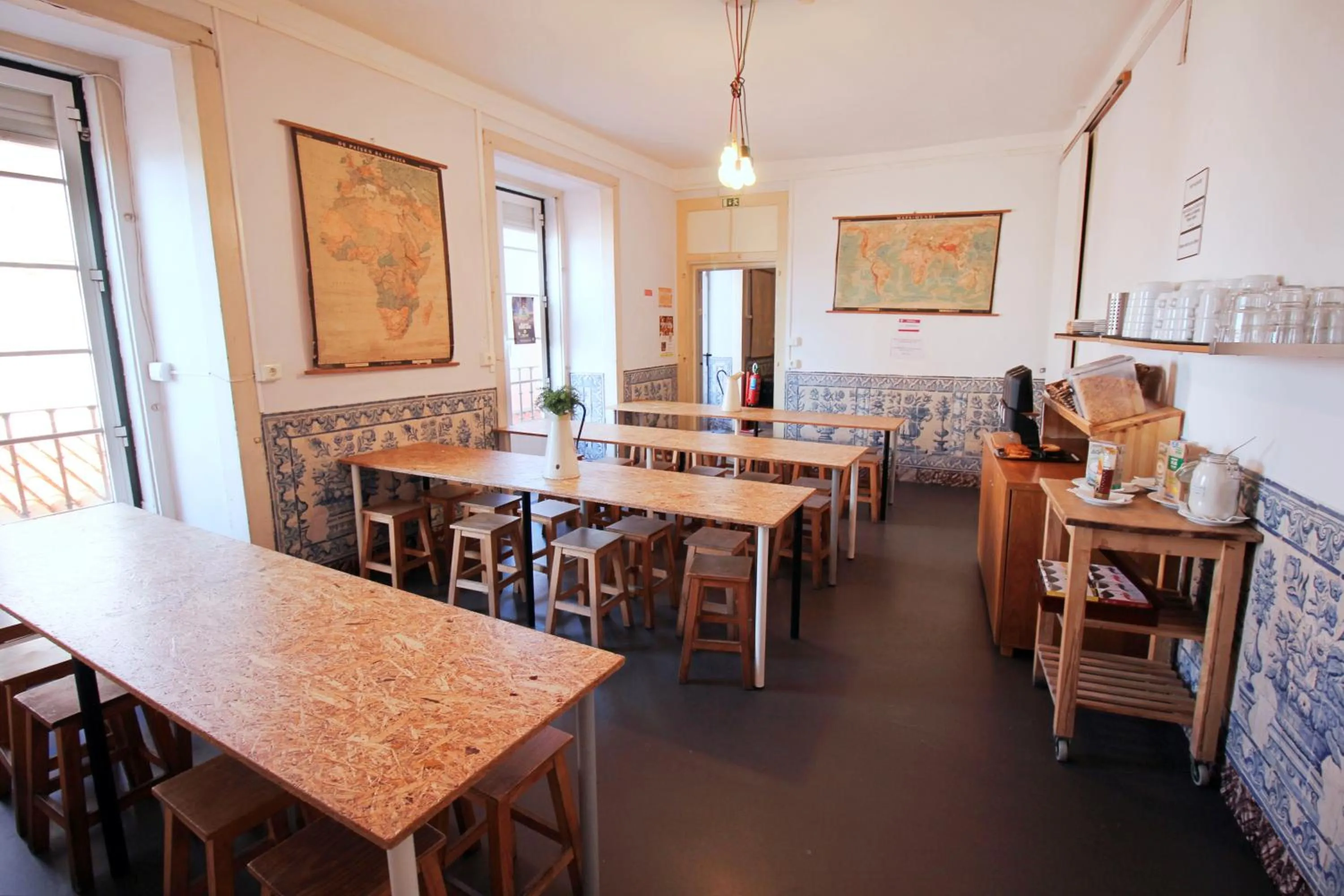 Dining area in WOT New Lisbon Social