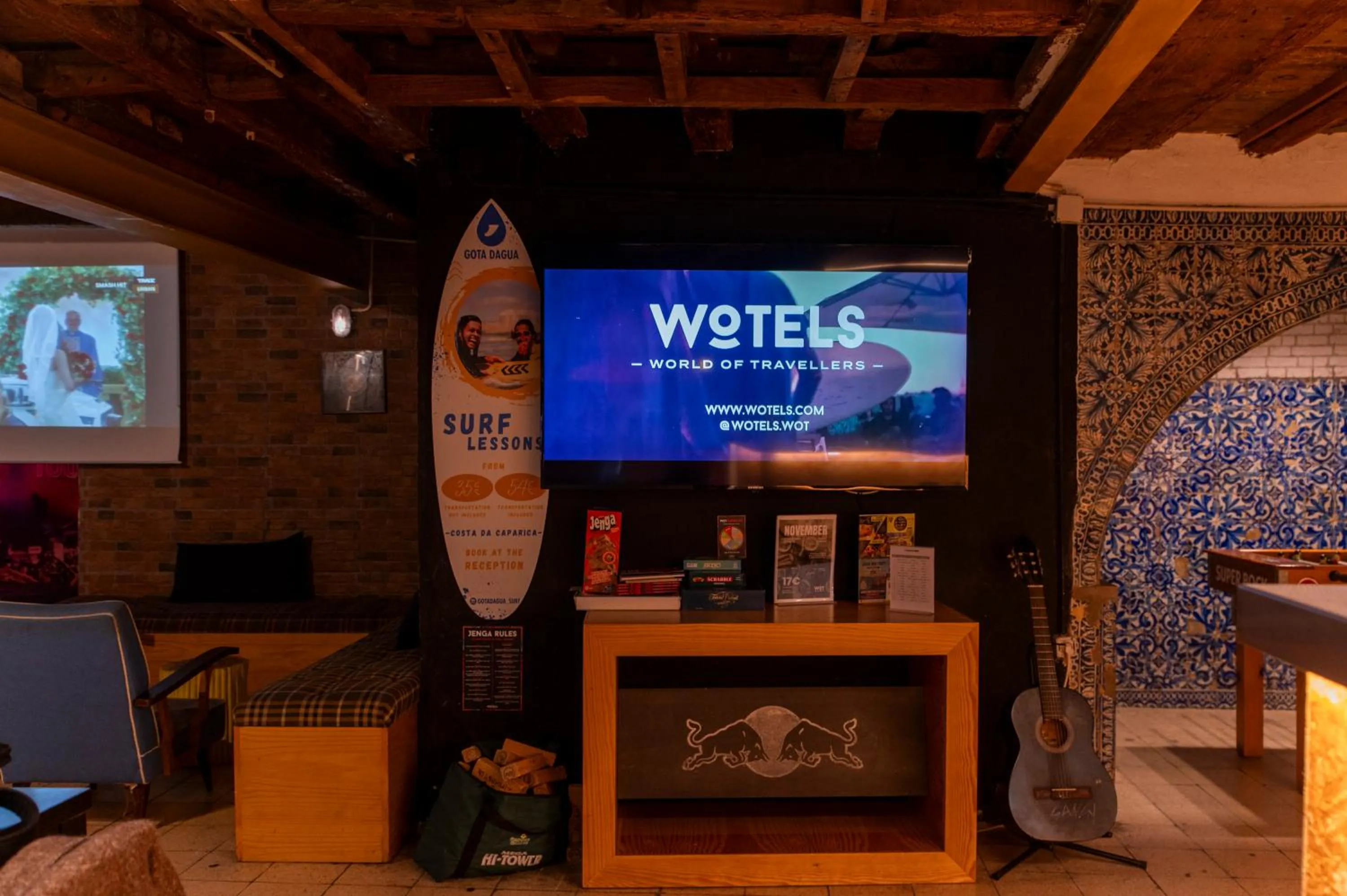 Lobby or reception in WOT New Lisbon Social