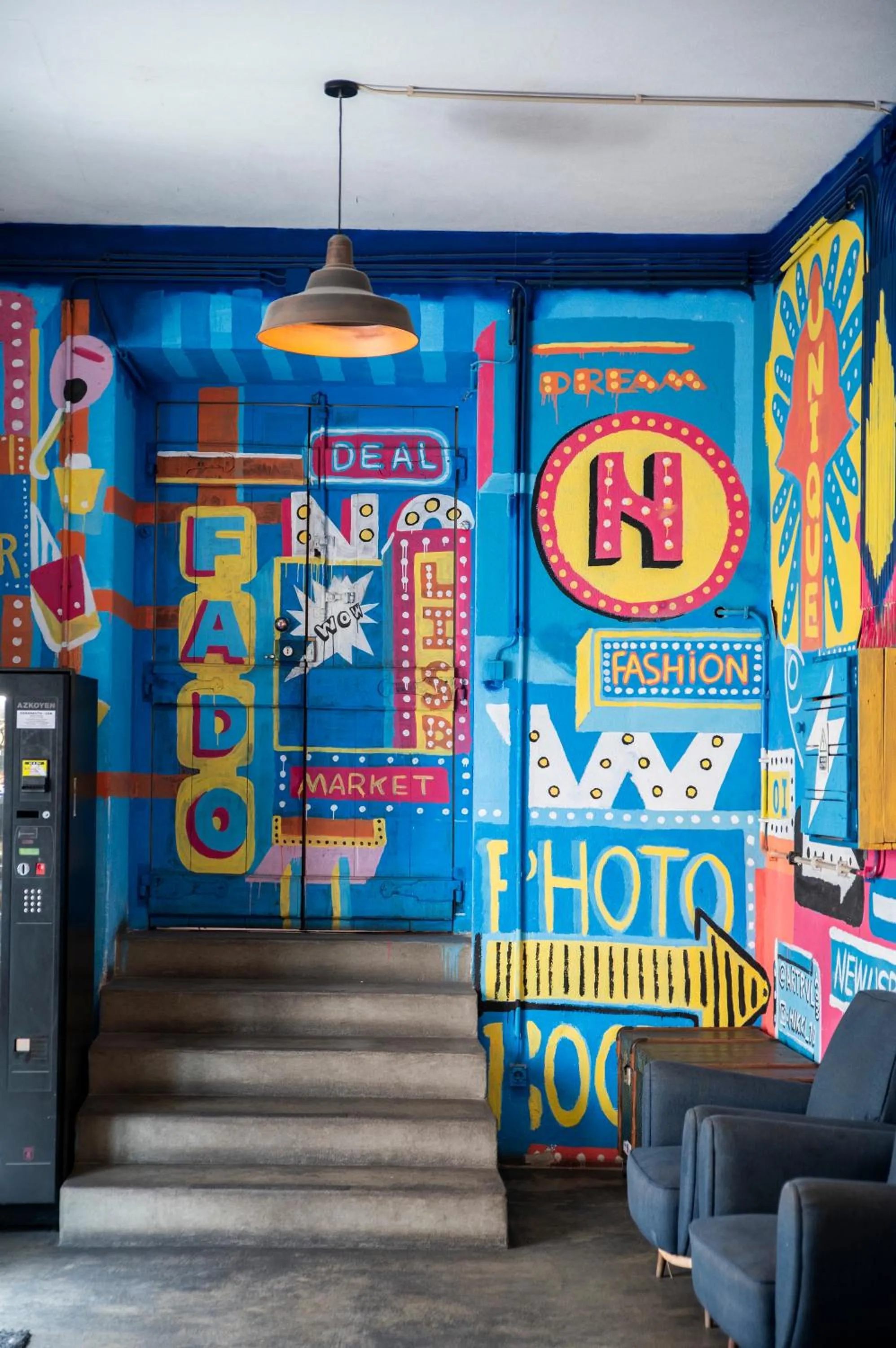 Decorative detail in WOT New Lisbon Social